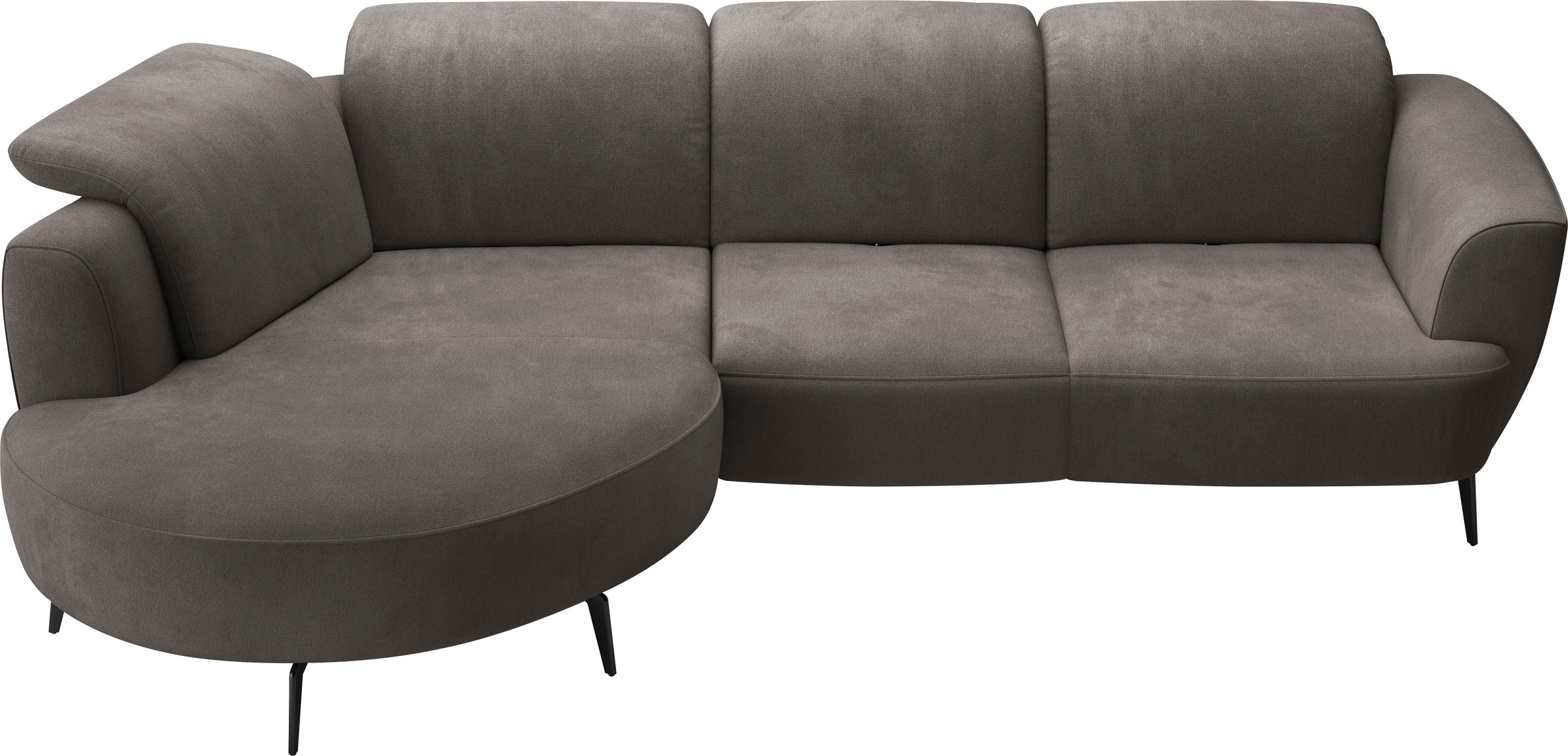 sit&more Ecksofa "Zoe", ink.Sitztiefenverstellung, wahlweise mit Kopfteilve günstig online kaufen