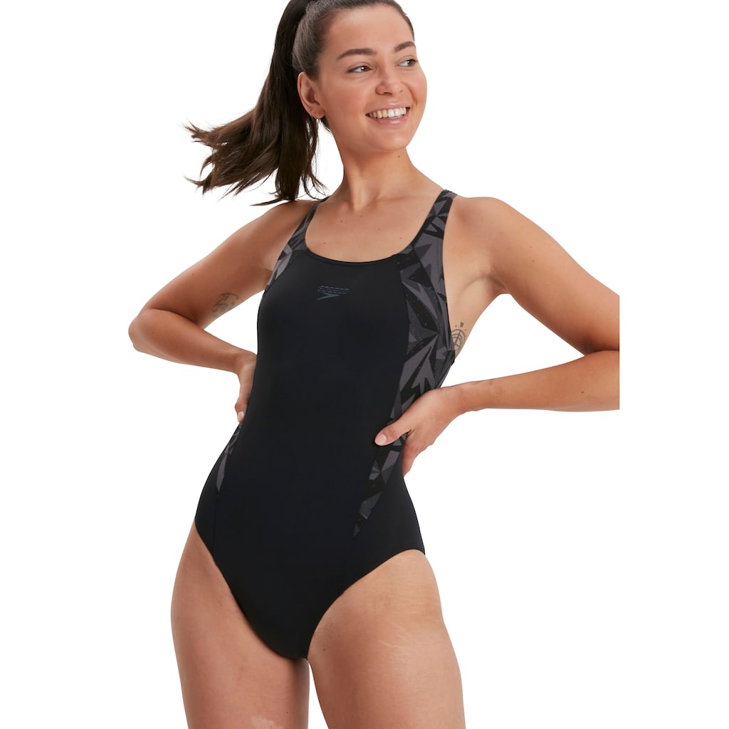 Speedo Badeanzug »Womens Hyper Boom Splice Muscleback«, schnell trocknent