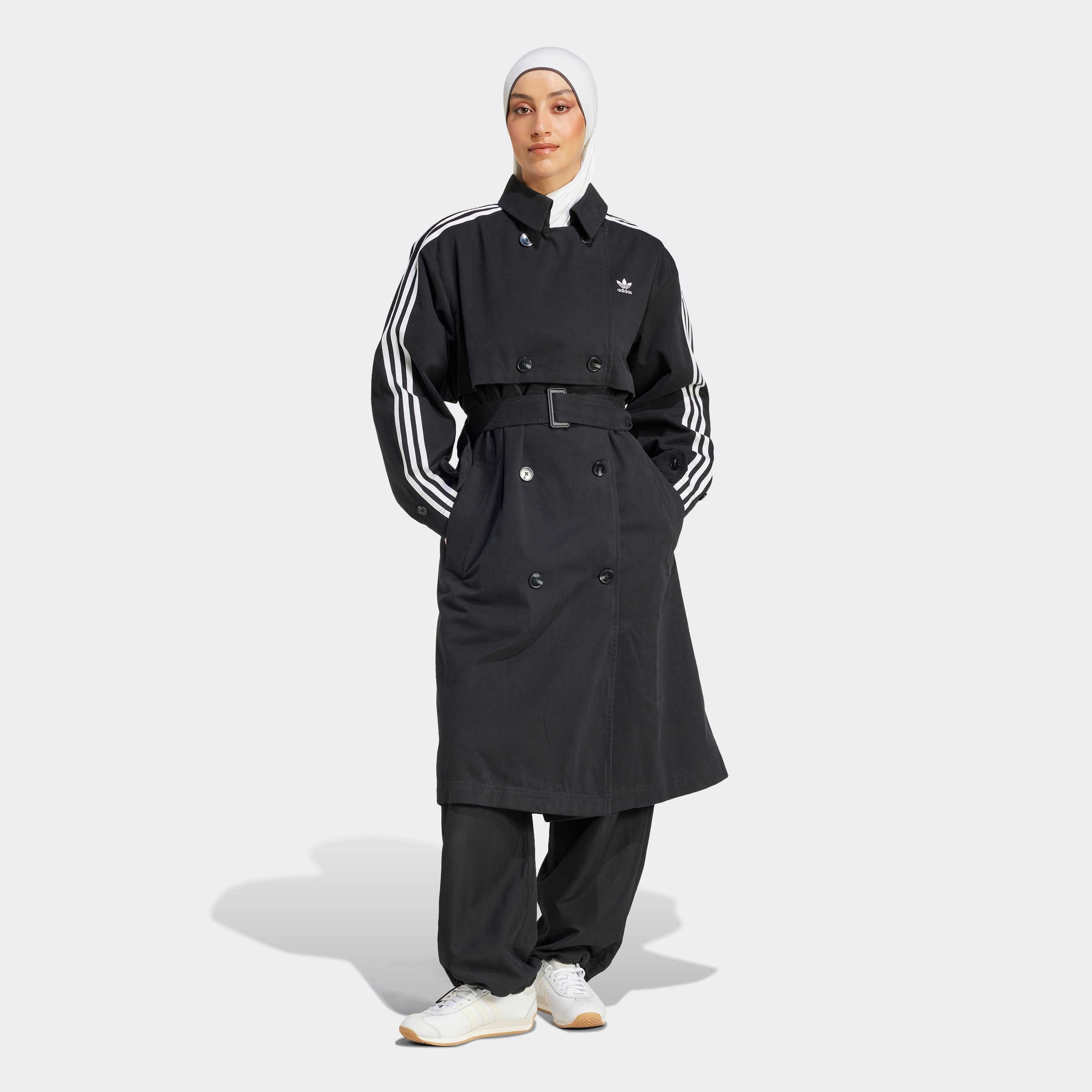 adidas Originals Trenchcoat "TCOAT TWILL", (1 tlg.)