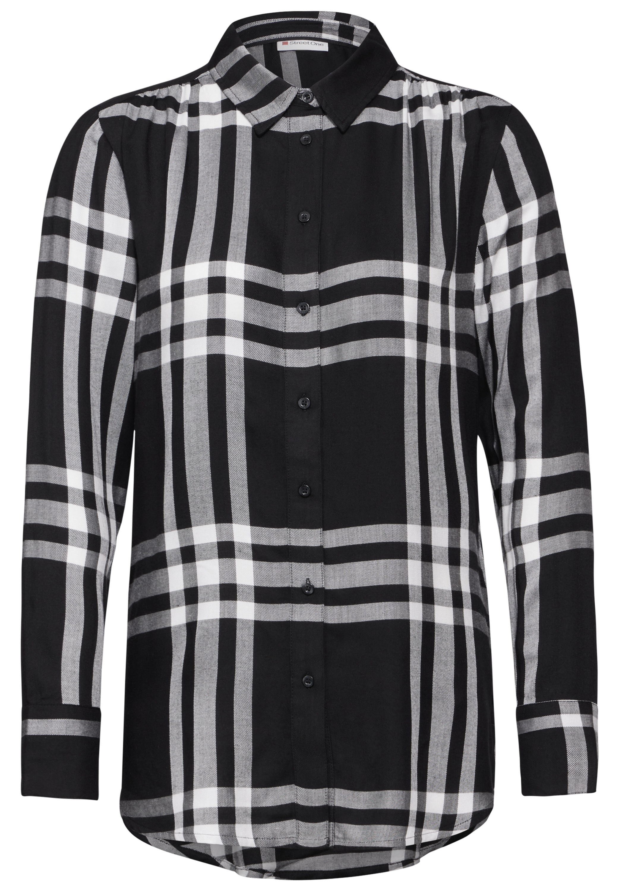 STREET ONE Longbluse, aus softer Viskose