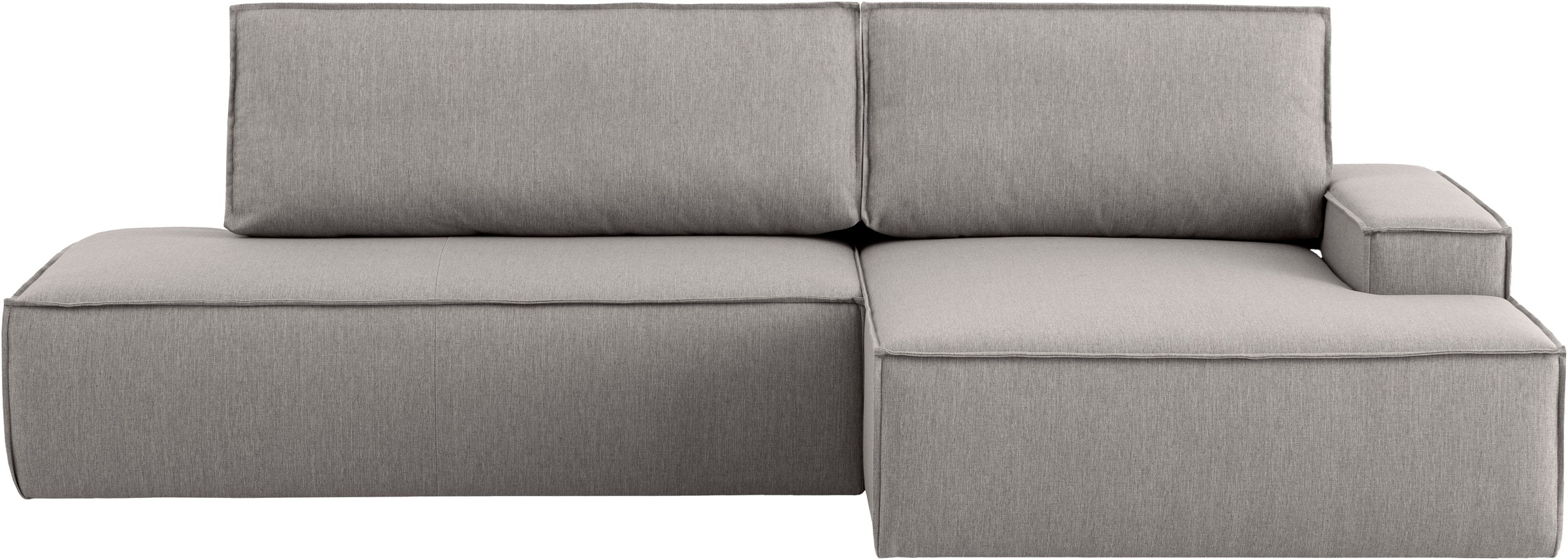 Home affaire Ecksofa "SHERWOOD, Schlafsofa in L-Form offen (275cm), Cord, L günstig online kaufen