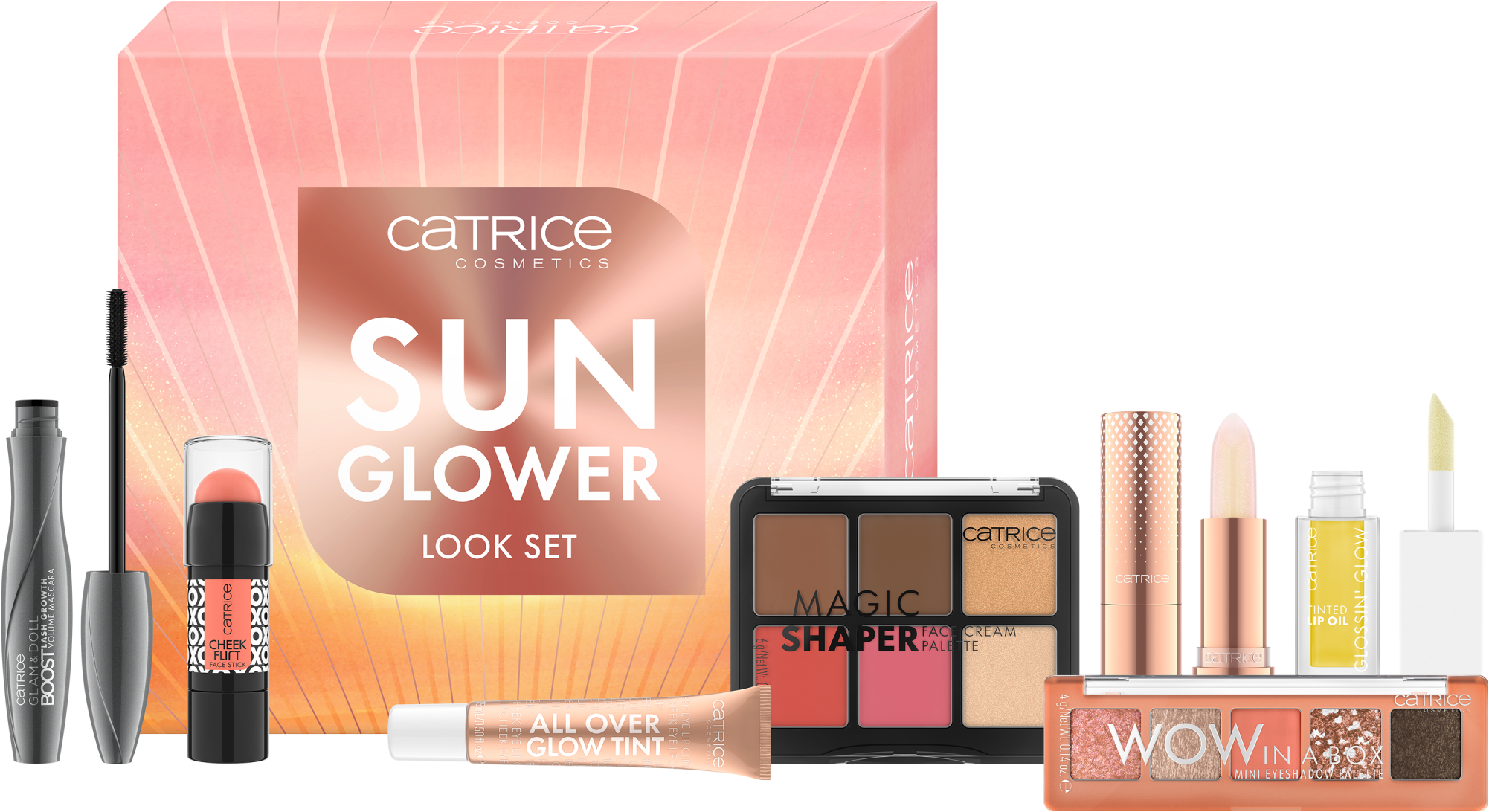 Catrice Augen-Make-Up-Set »SUNGLOWER LOOK SET«, (Set, 1 tlg.)