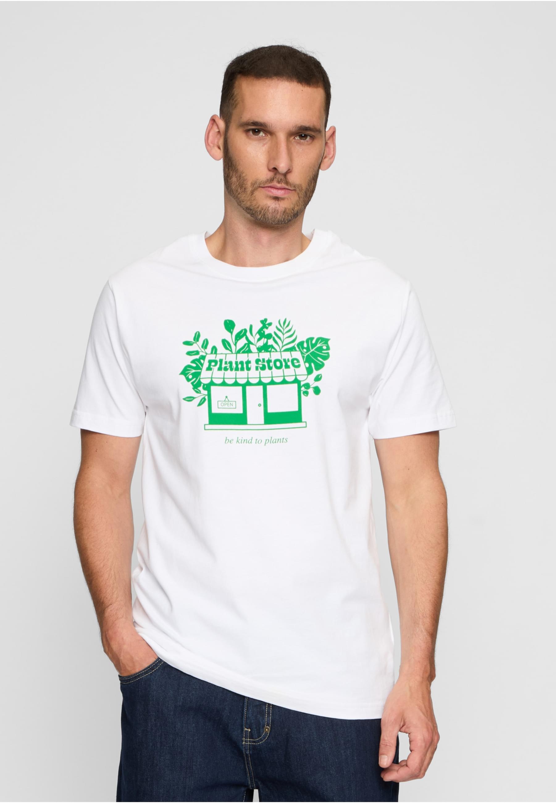 MisterTee T-Shirt »MisterTee Herren Plant Store Tee«, (1 tlg.)