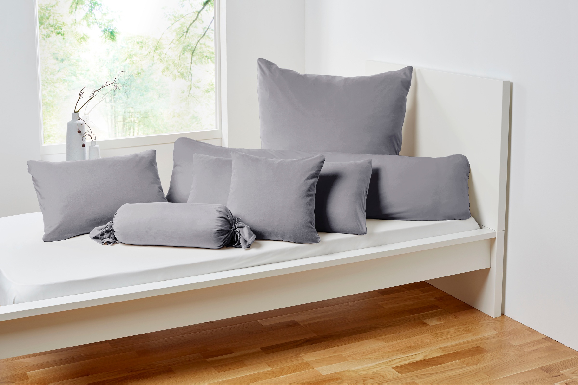 Primera Kissenbezug "Primera Mako-Feinjersey Kissenbezug im Doppelpack" In günstig online kaufen