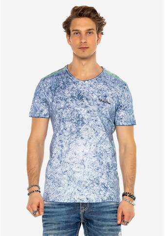 Cipo & Baxx T-Shirt, mit tollem Allover-Muster kaufen