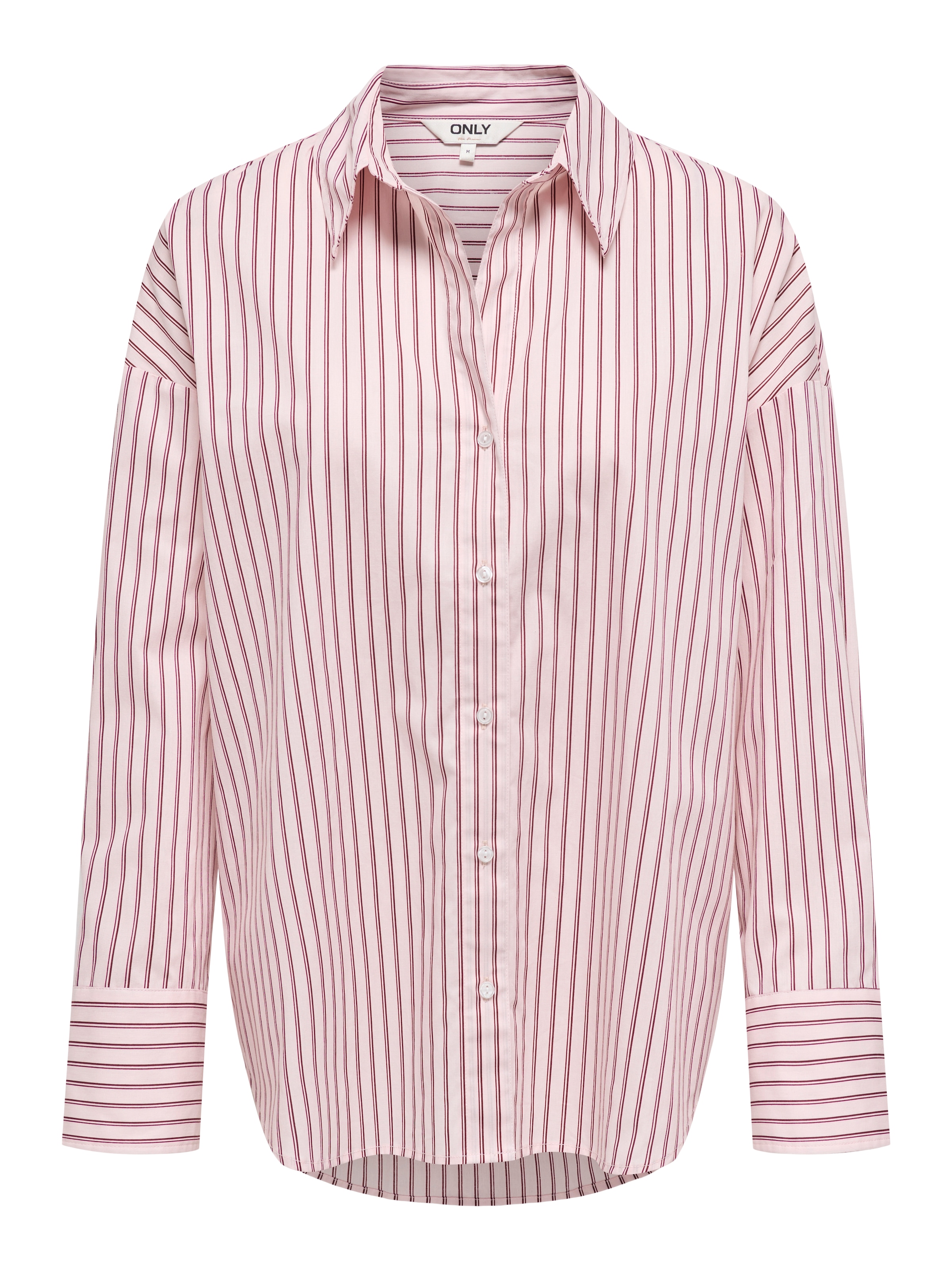 ONLY Hemdbluse "ONLOREGON ALVA LS REG SHIRT NOOS WVN" Materialmix, regular günstig online kaufen