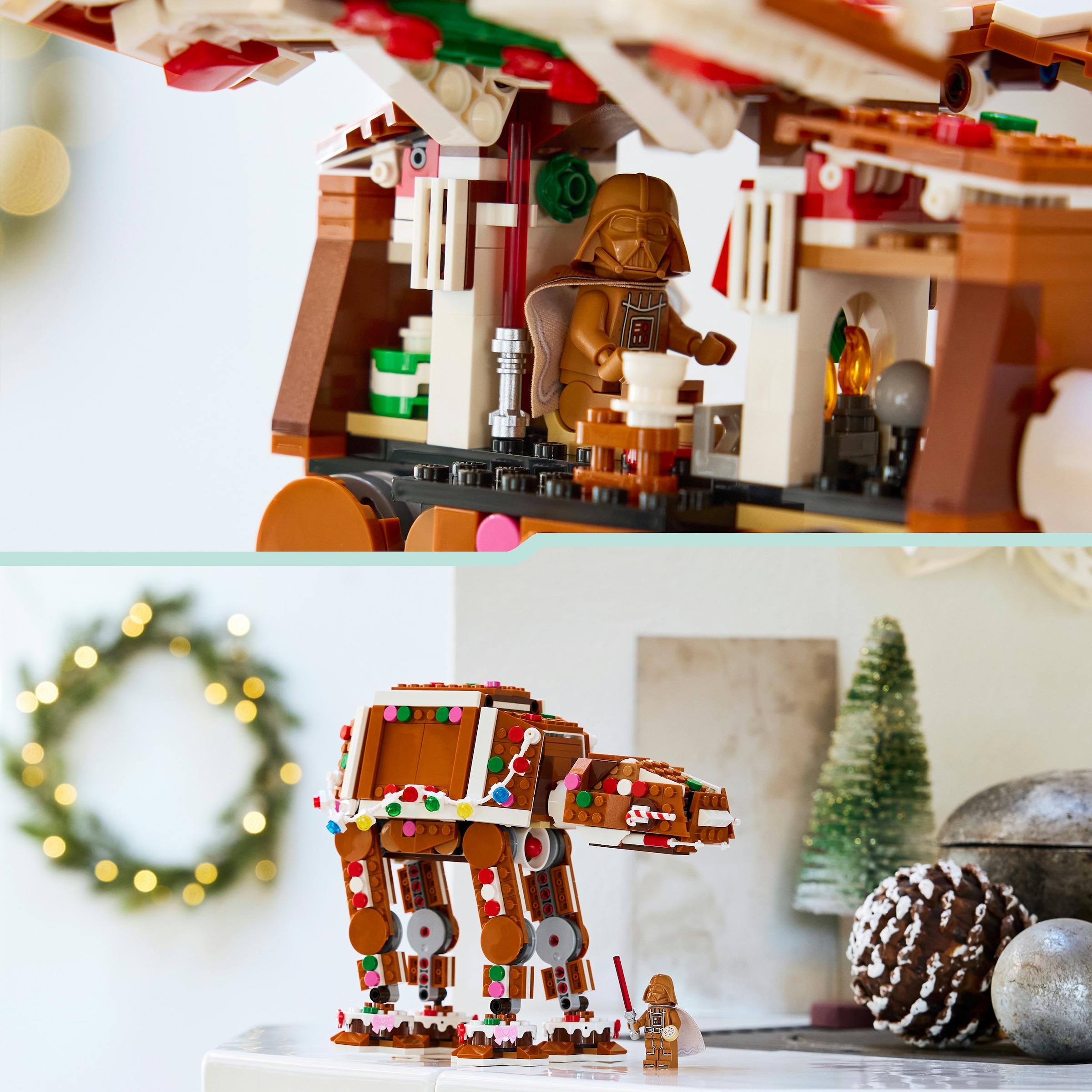 LEGO® Konstruktionsspielsteine »Lebkuchen AT-AT™ (40806), LEGO Star Wars™« Made in Europe