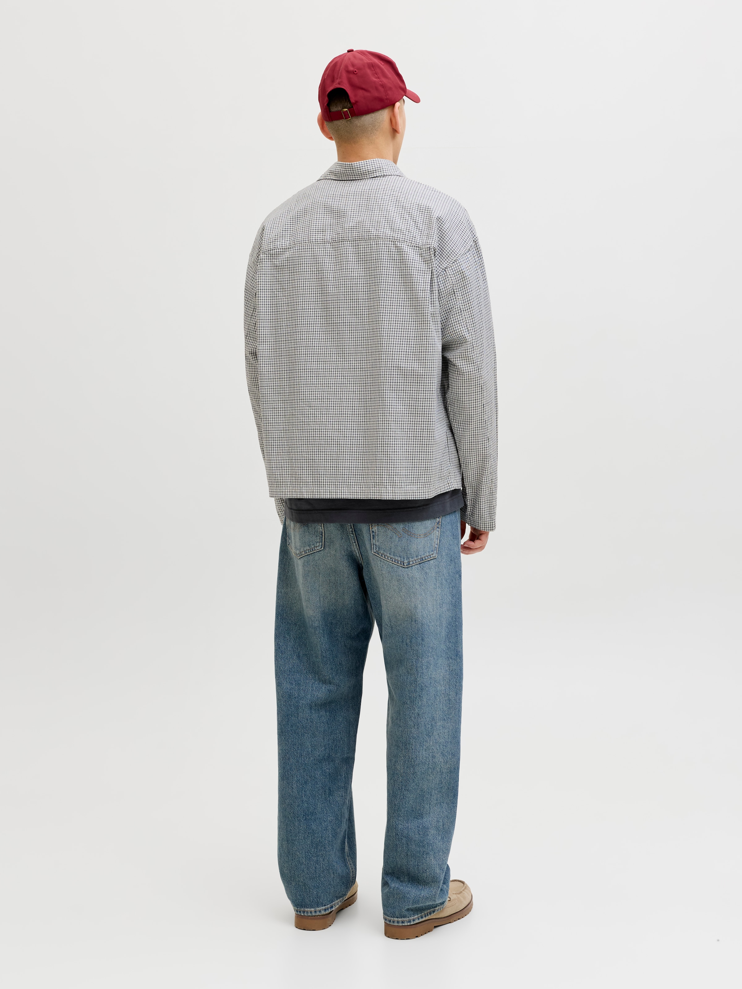 Jack & Jones Langarmhemd »JORAUSTIN CLEAN CHECK SHIRT LS SN«