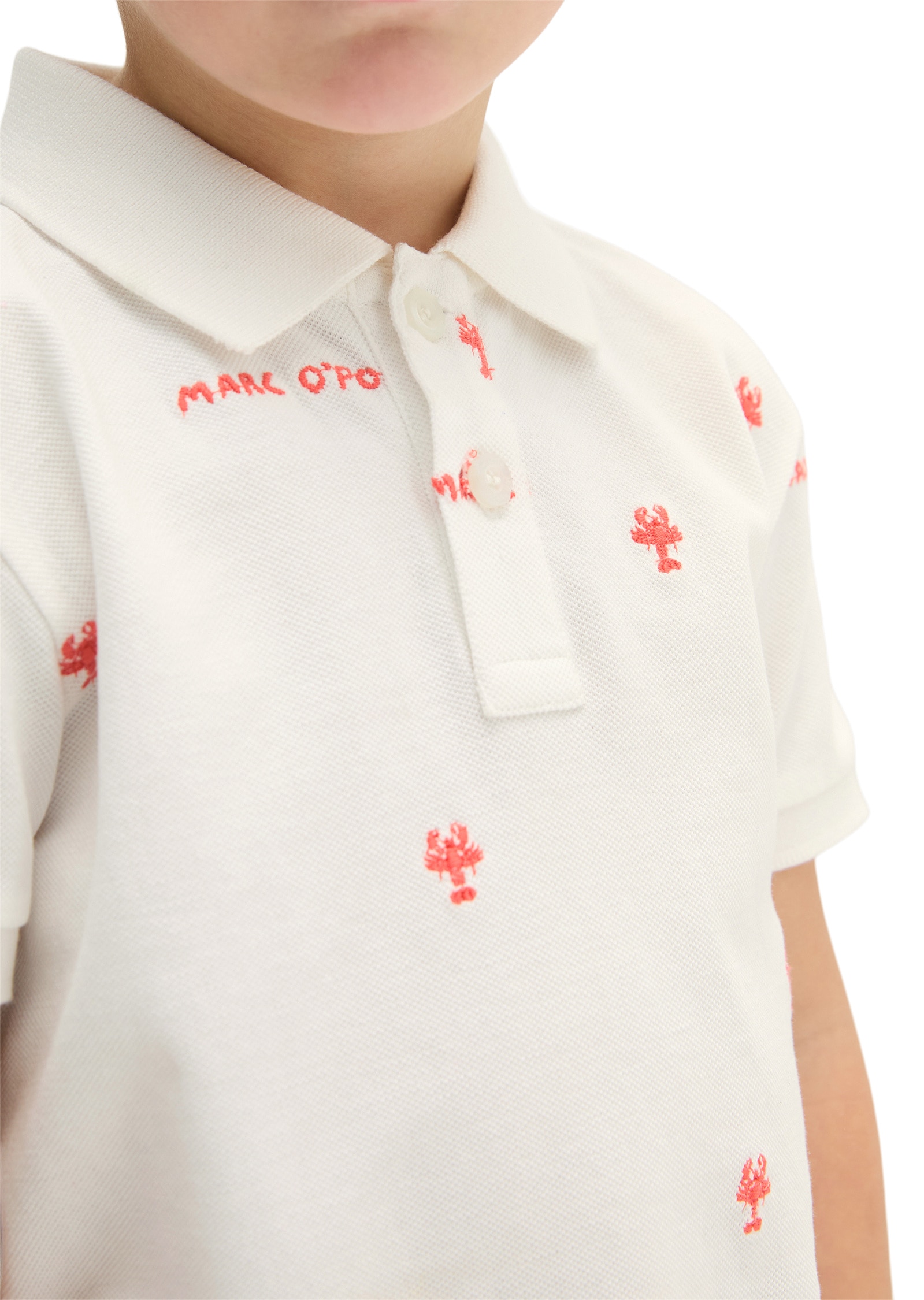 Marc O'Polo Poloshirt »aus Bio-Baumwoll-Piqué«