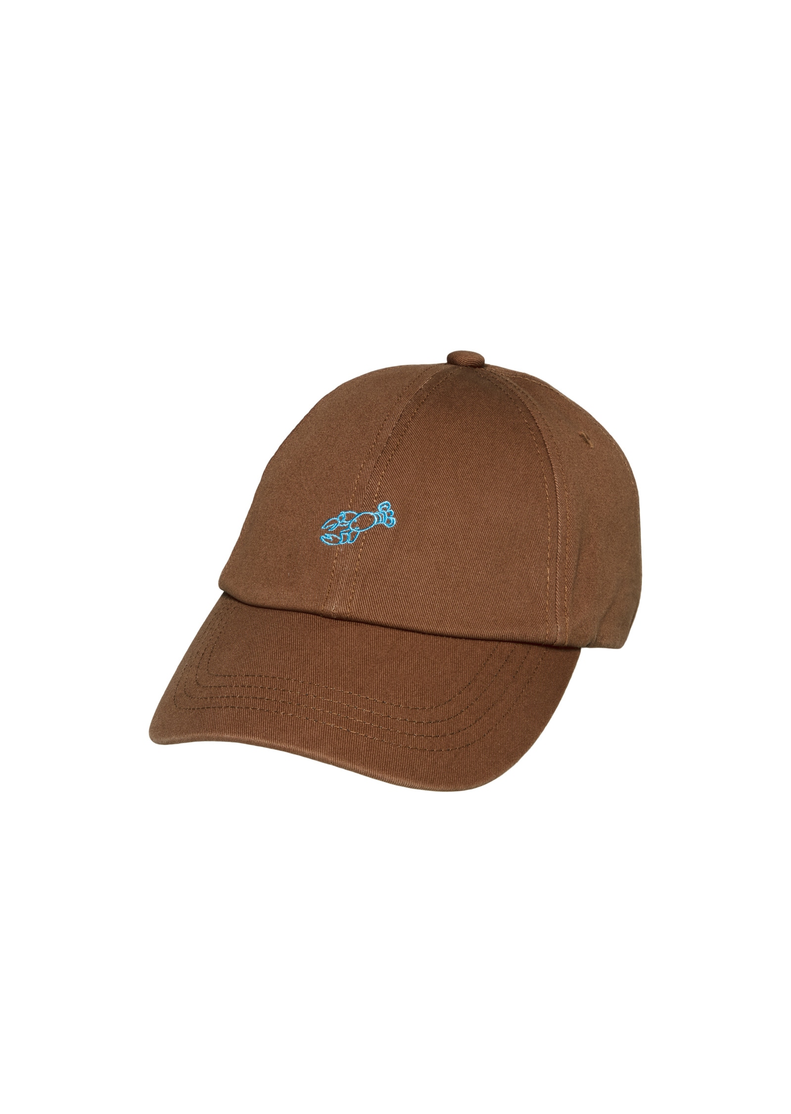 Damen Baseball Cap "aus reinem Baumwoll-Twill", braun, MARC O'POLO DENIM, unifarben, Baumwolle, Caps