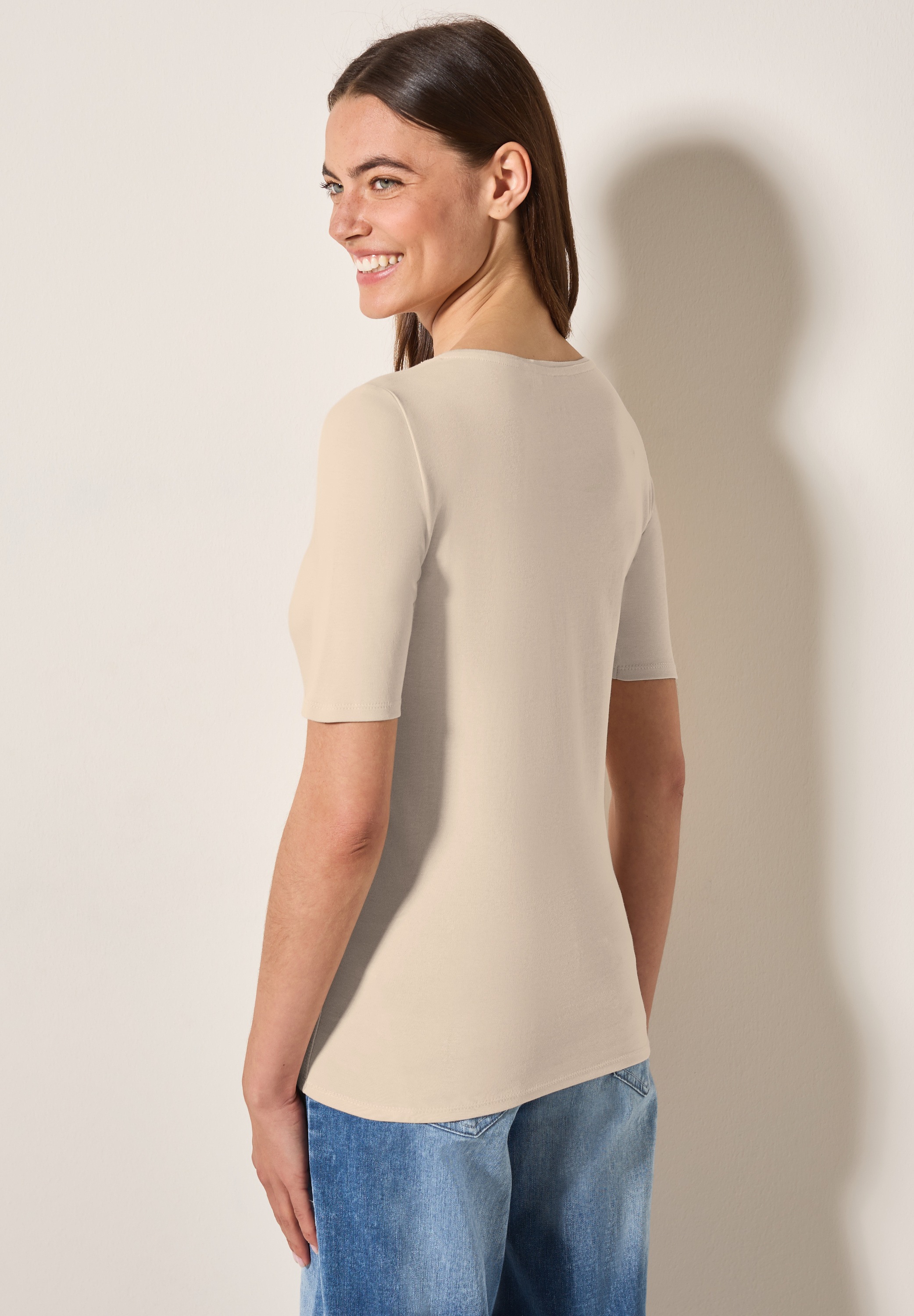 T-shirt Cecil Lena Beige Perle M 2