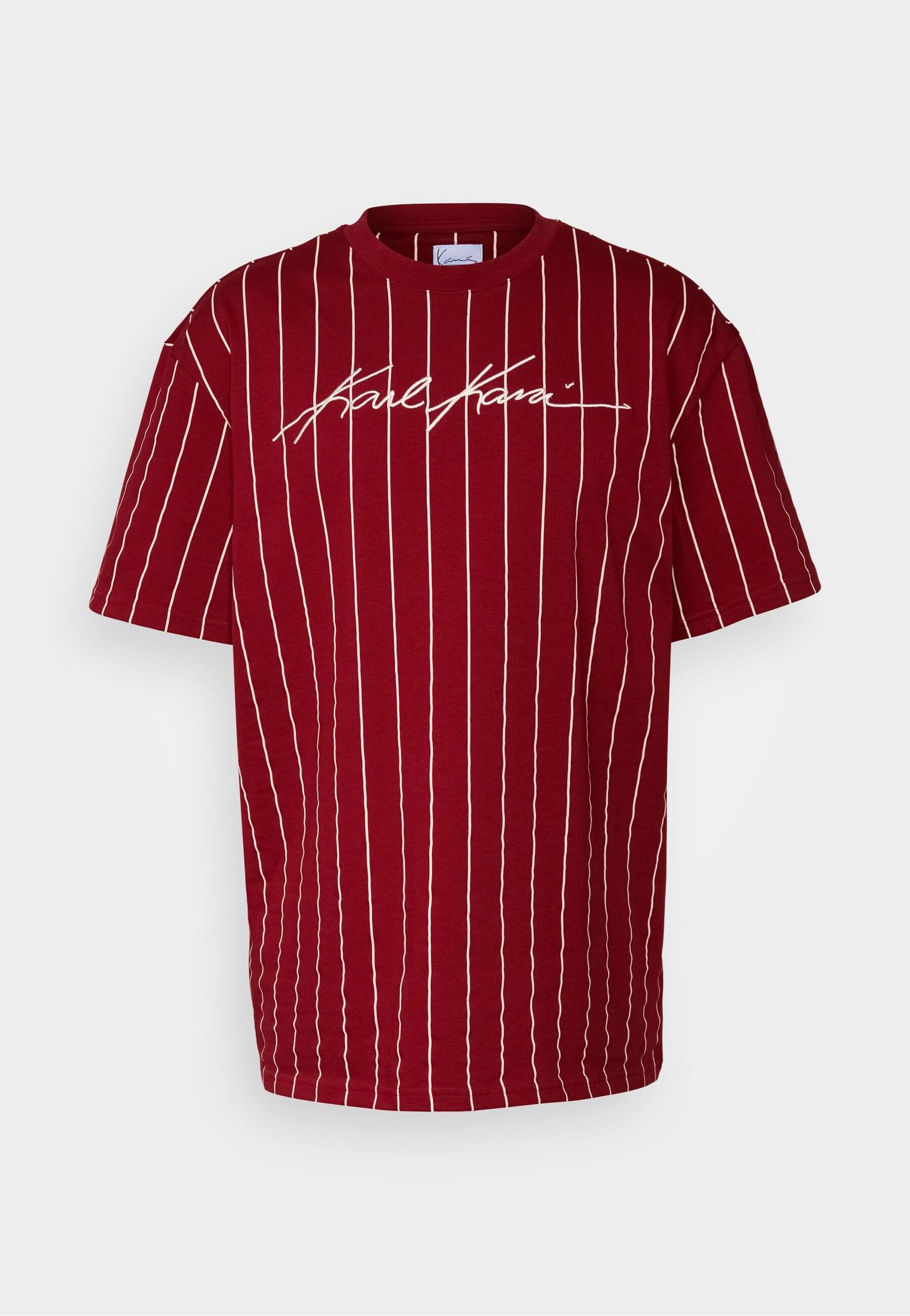 Karl Kani T-Shirt "Karl Kani Autograph Pinstripe Jersey Boxy T-Shirt", (1 t günstig online kaufen