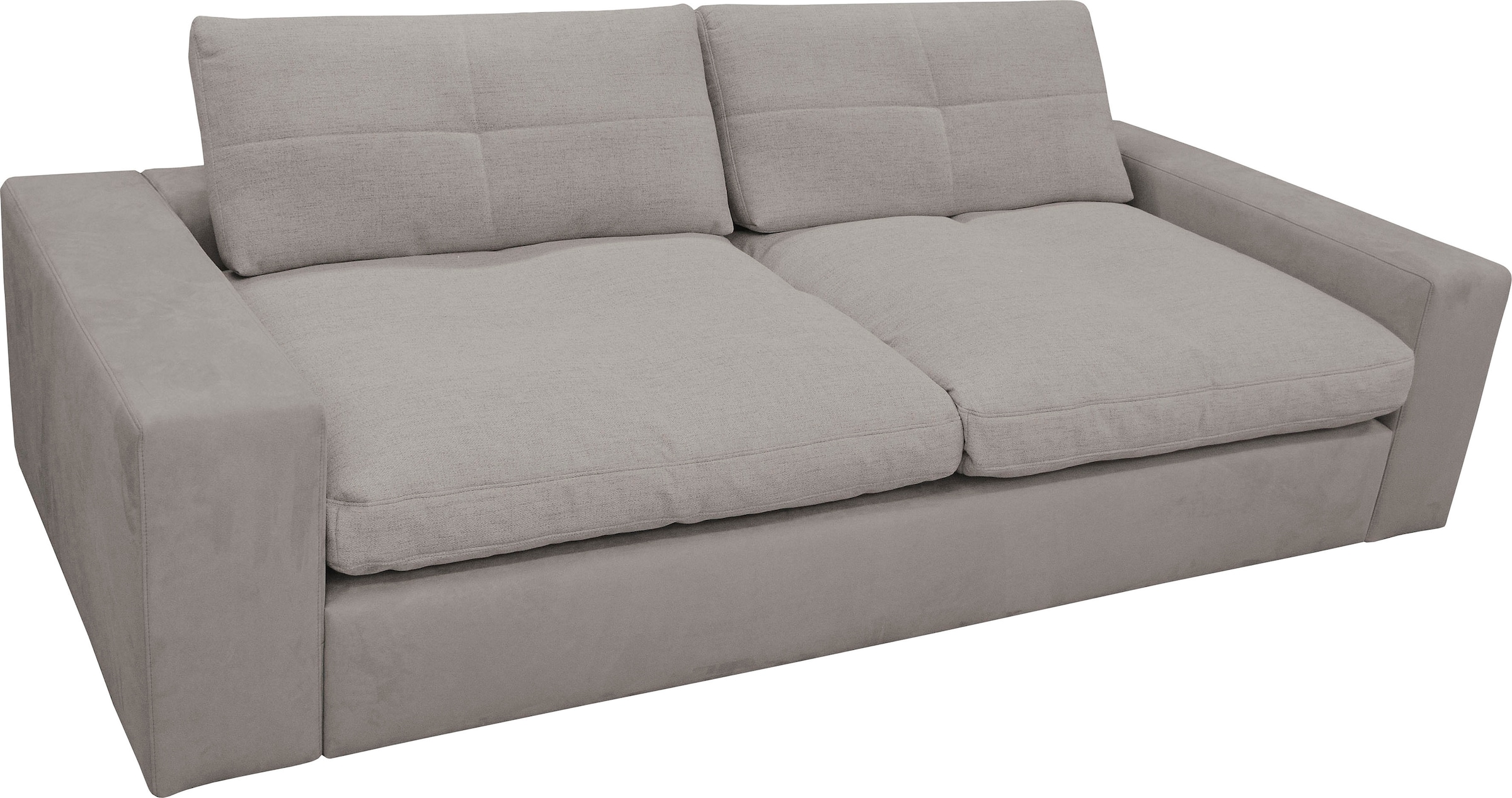 alina Big-Sofa "Sandy", in Cord, mit losen Sitz und Rückenkissen