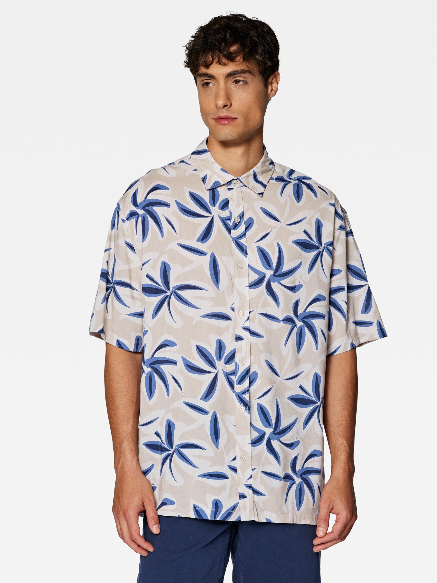 Mavi Langarmhemd »PRINTED SHIRT«, Kurzarmhemd