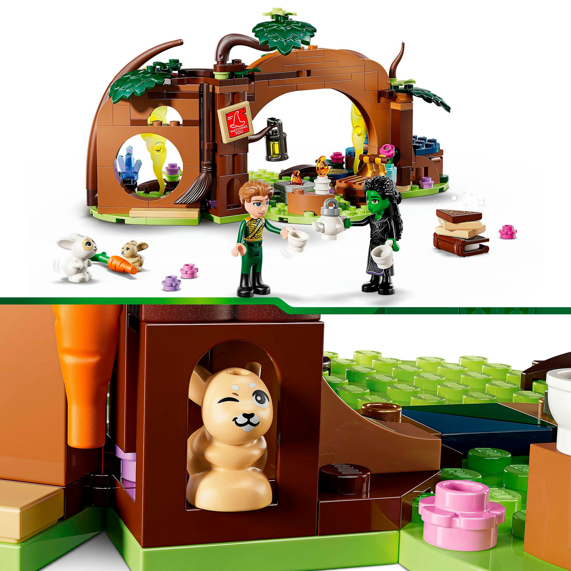 LEGO® Konstruktionsspielsteine »Elphabas Versteck (75687), LEGO Wicked« Made in Europe