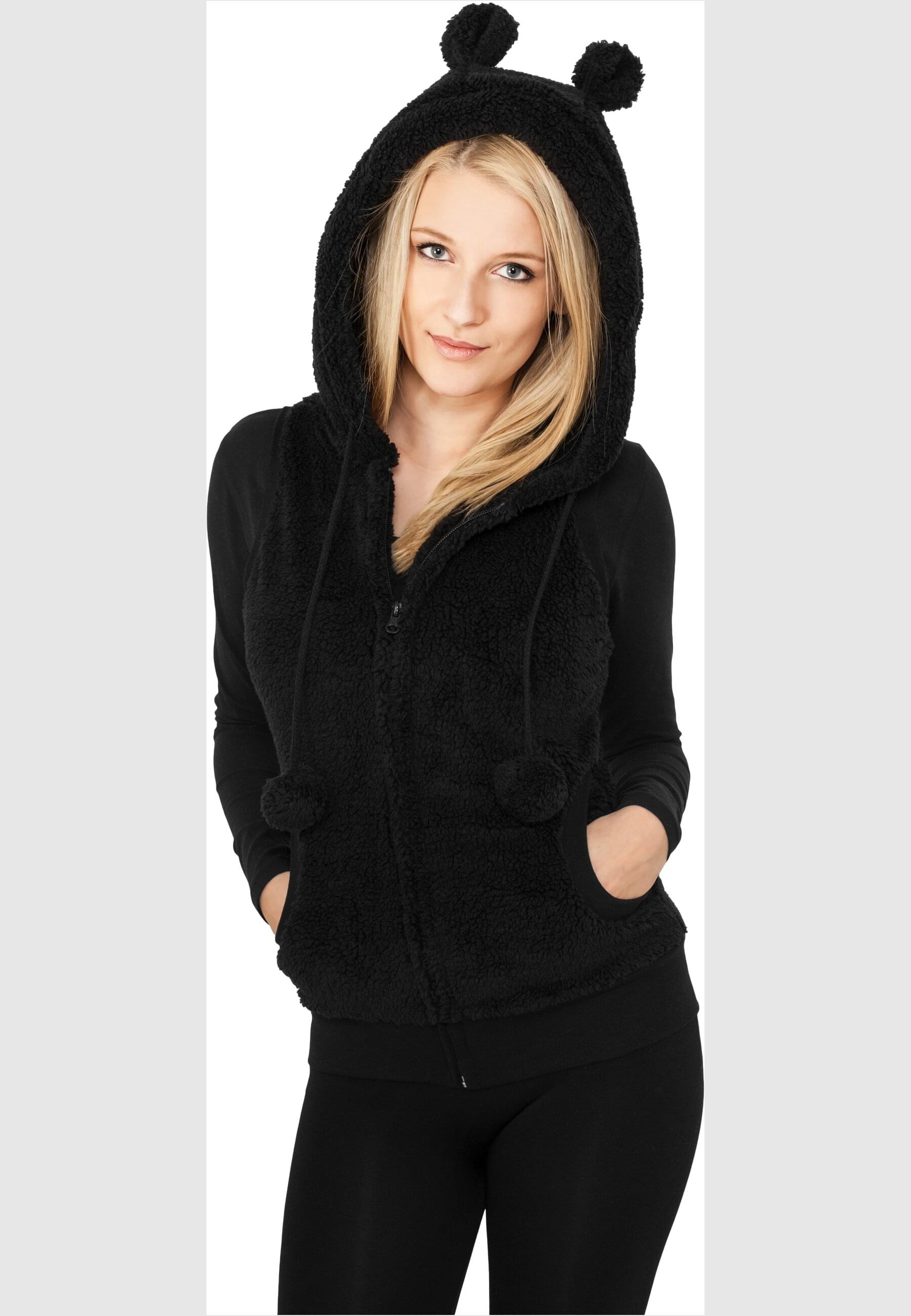 URBAN CLASSICS Jerseyweste »Urban Classics Damen Ladies Teddy Vest«, (1 tlg.)