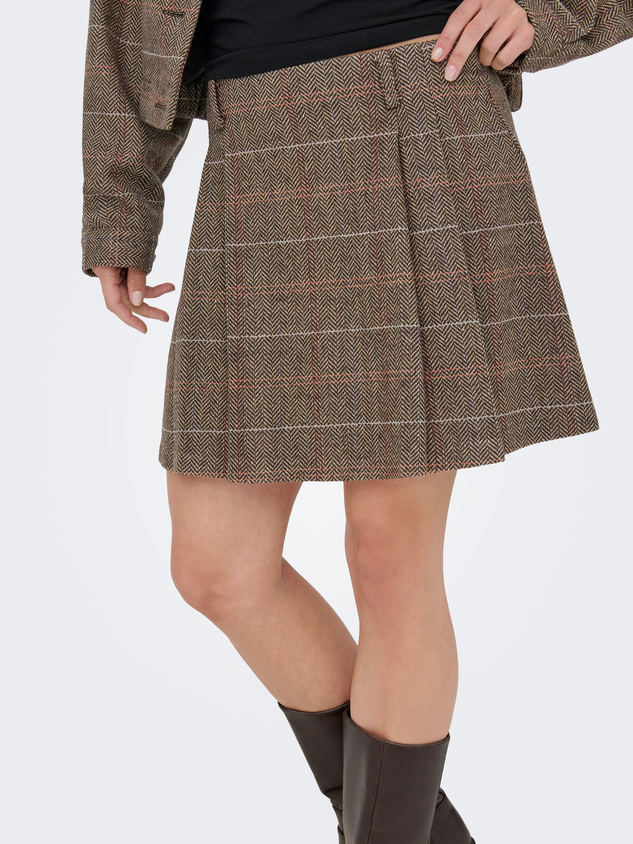 ONLY Karorock "ONLRICCA LIFE CHECK MW SKIRT OTW" günstig online kaufen