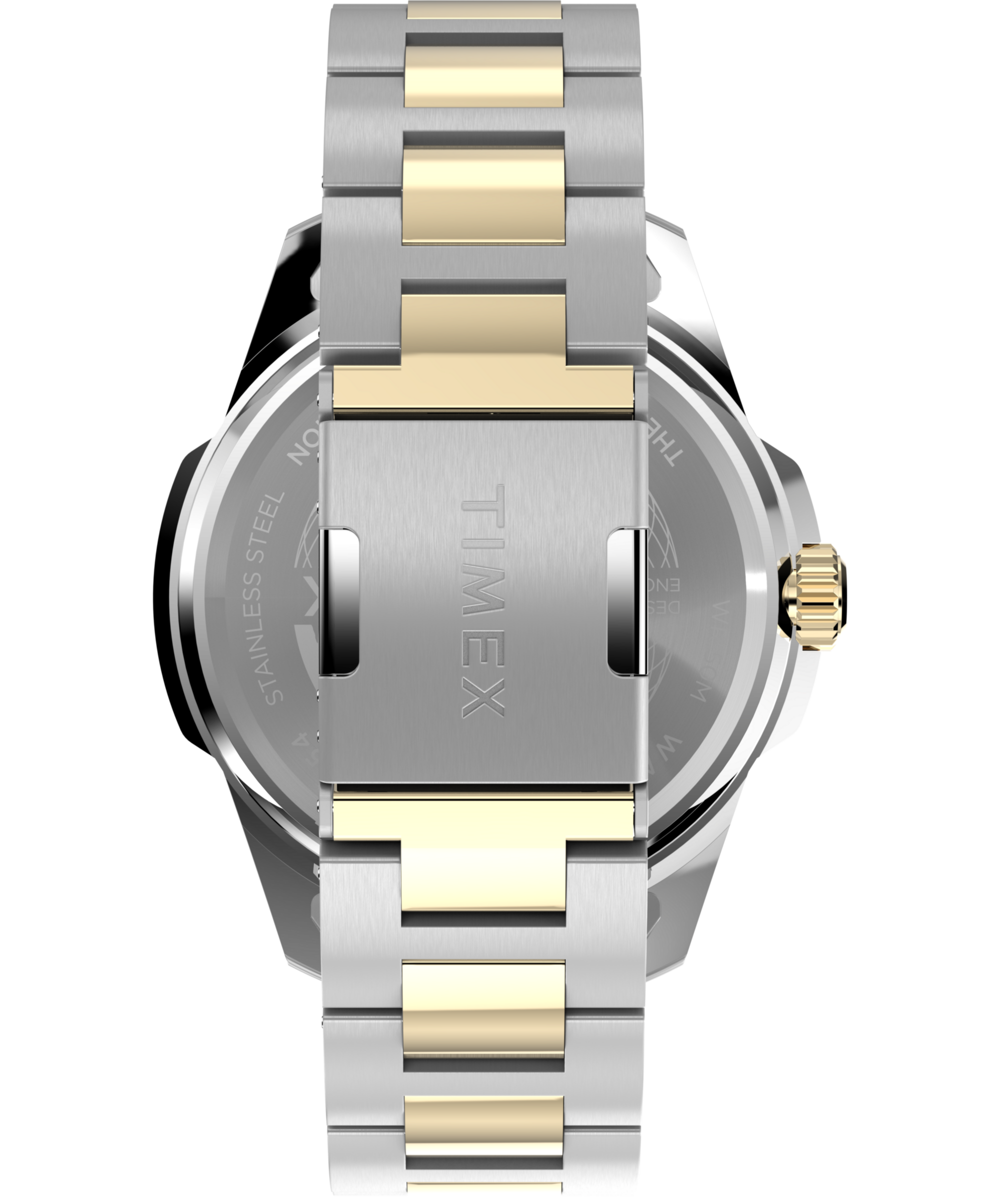 Timex Quarzuhr »ESSEX«, Armbanduhr, Damenuhr, Edelstahlarmband, Datum, Leuchtzeiger