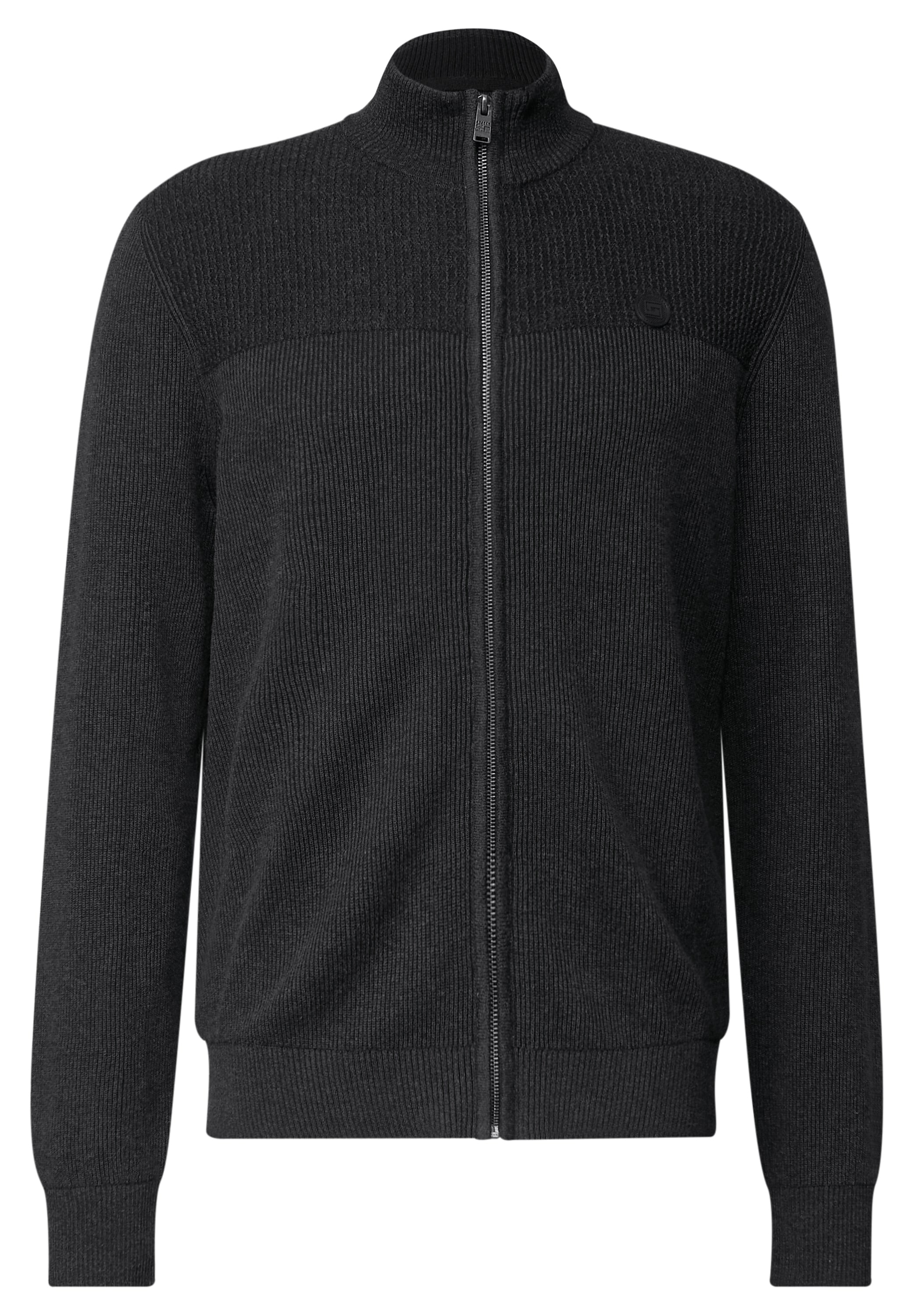 STREET ONE MEN Strickjacke, aus reiner Baumwolle