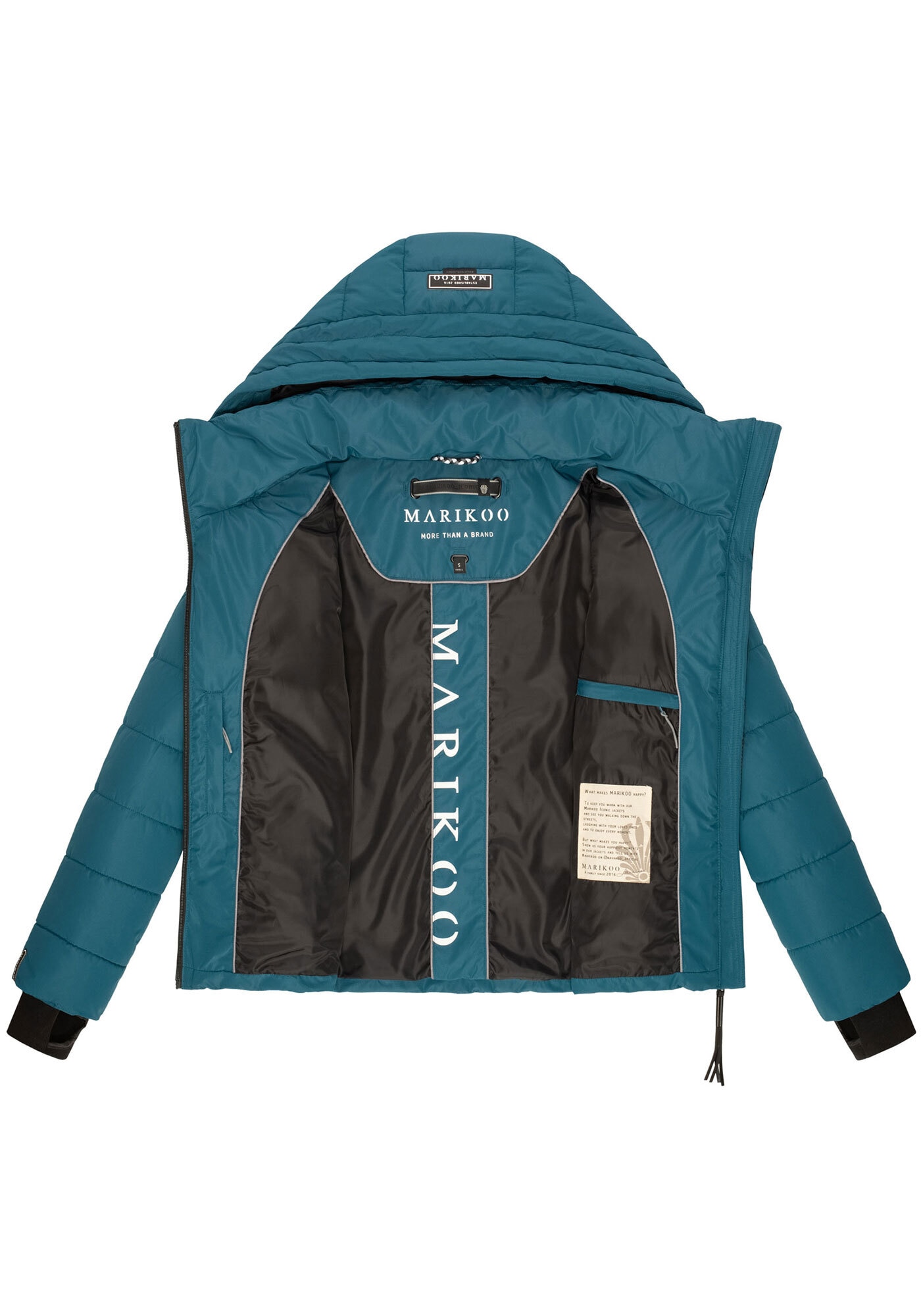 Marikoo Winterjacke »Samuiaa XVI«, mit Kapuze