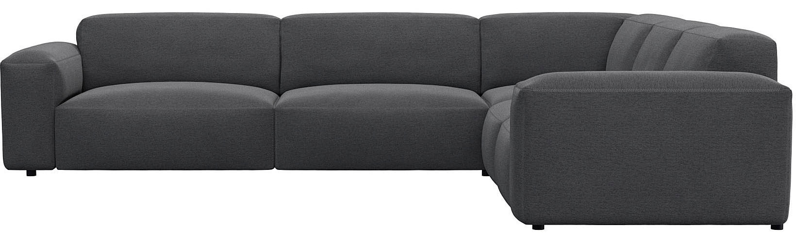 FLEXLUX Ecksofa "Lucera, super bequem durch hochwertigen Sitzaufbau mit Kal günstig online kaufen