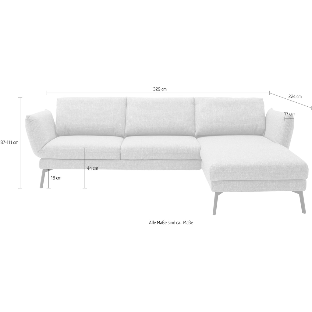 SCHÖNER WOHNEN-Kollektion Ecksofa »Spin L-Form«