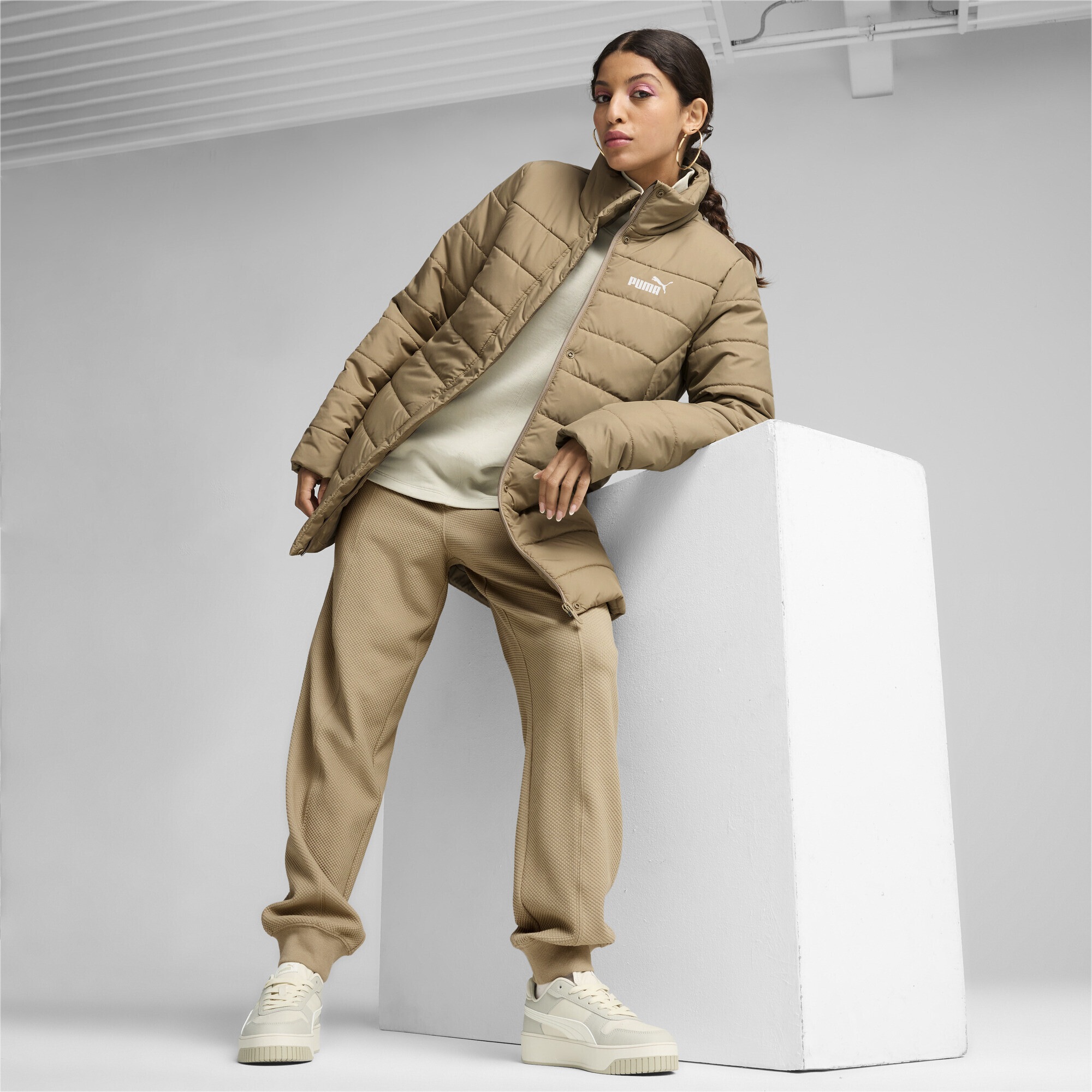 PUMA Winterjacke »ESS+ Wattierte Jacke Damen«