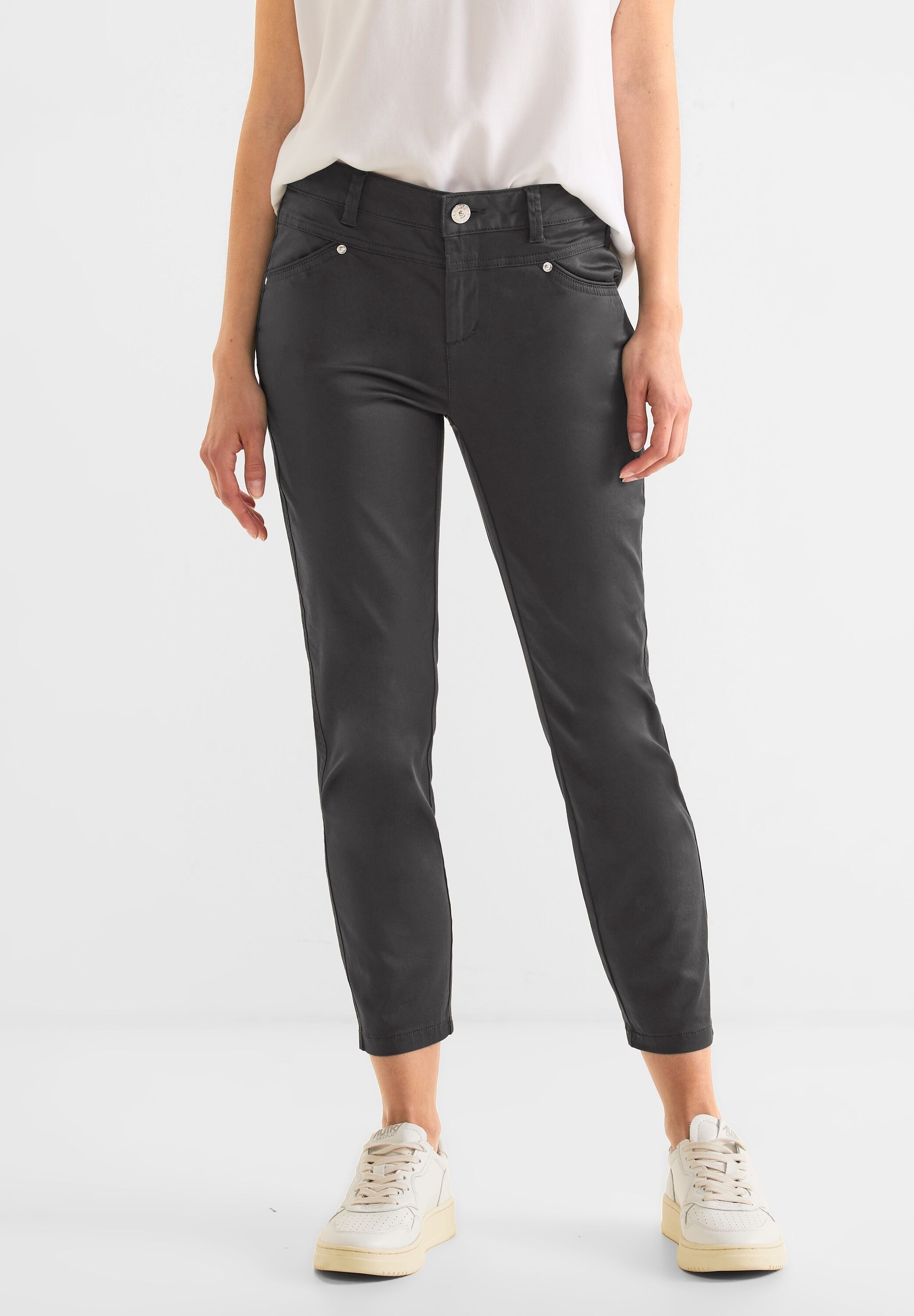 STREET ONE Stoffhose, 4-Pocket Style