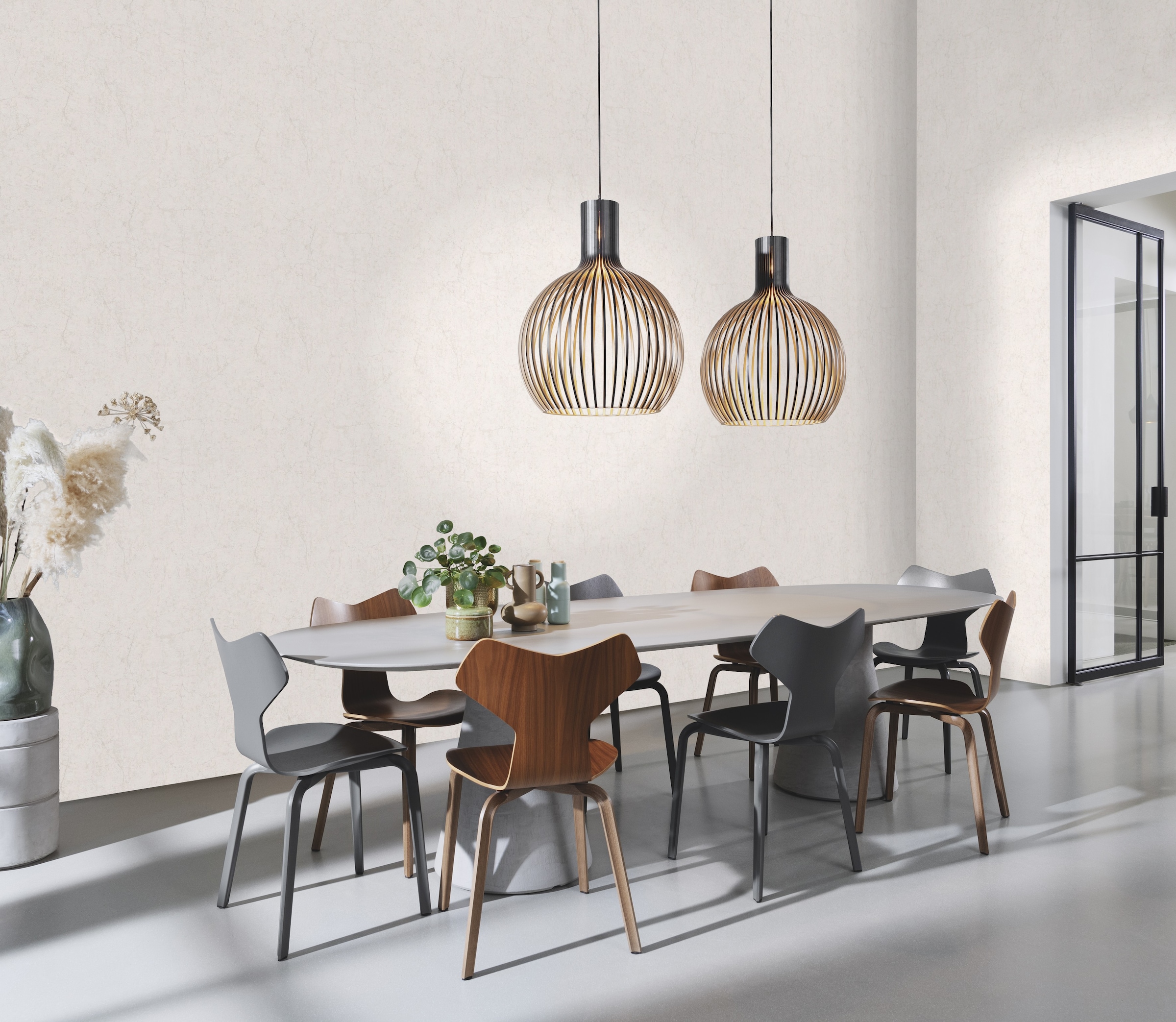 Rasch Papiertapete »mit Betonoptik«, einfarbig, Betonoptik