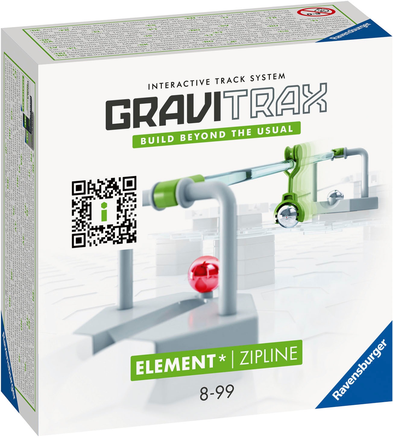 Ravensburger Kugelbahn-Bausatz »GraviTrax Element Zipline«, Made in Europe