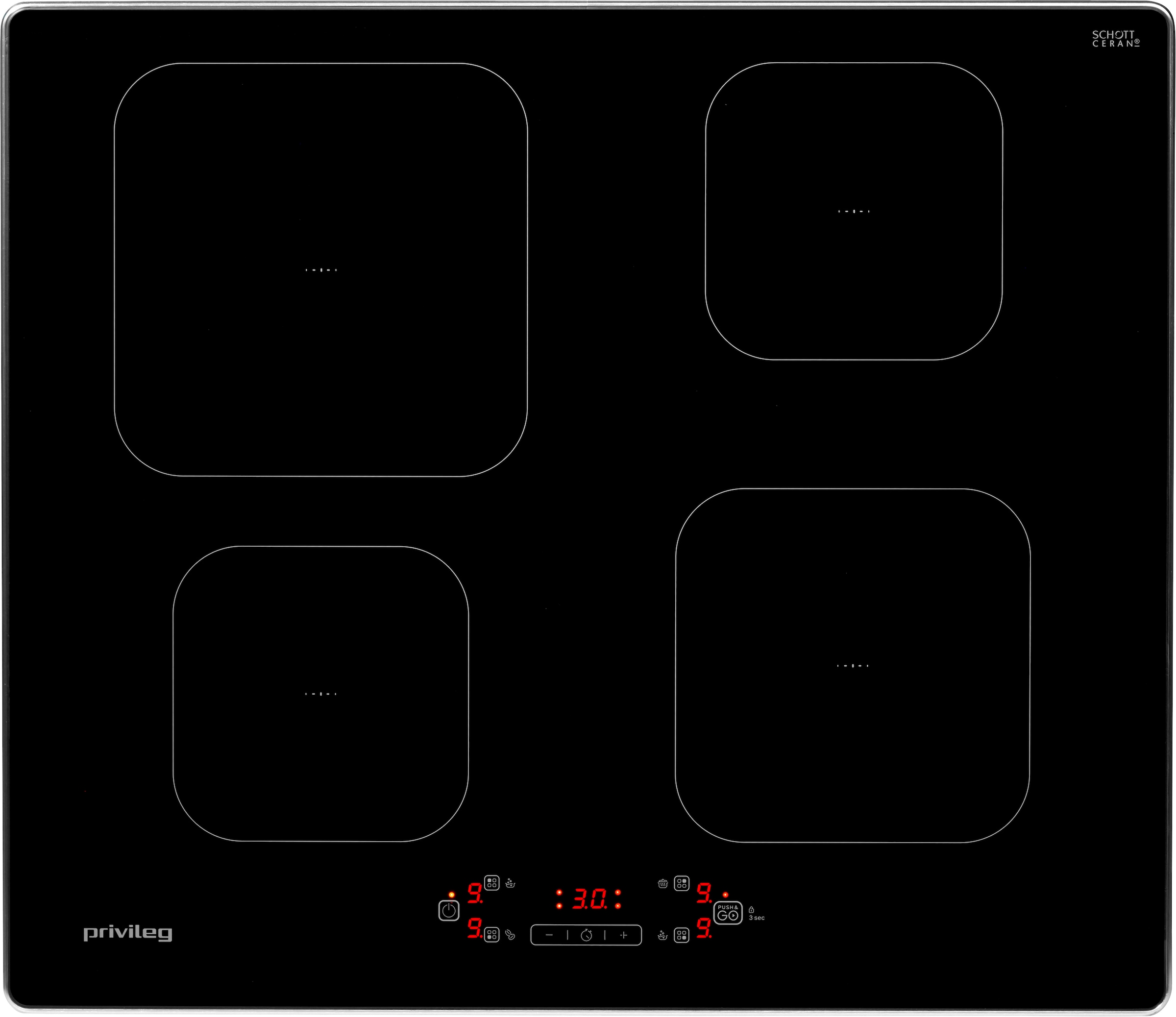 Privileg Induktions-Kochfeld "PS 15Q60 AL" Induktion: Spart Zeit und Energi günstig online kaufen