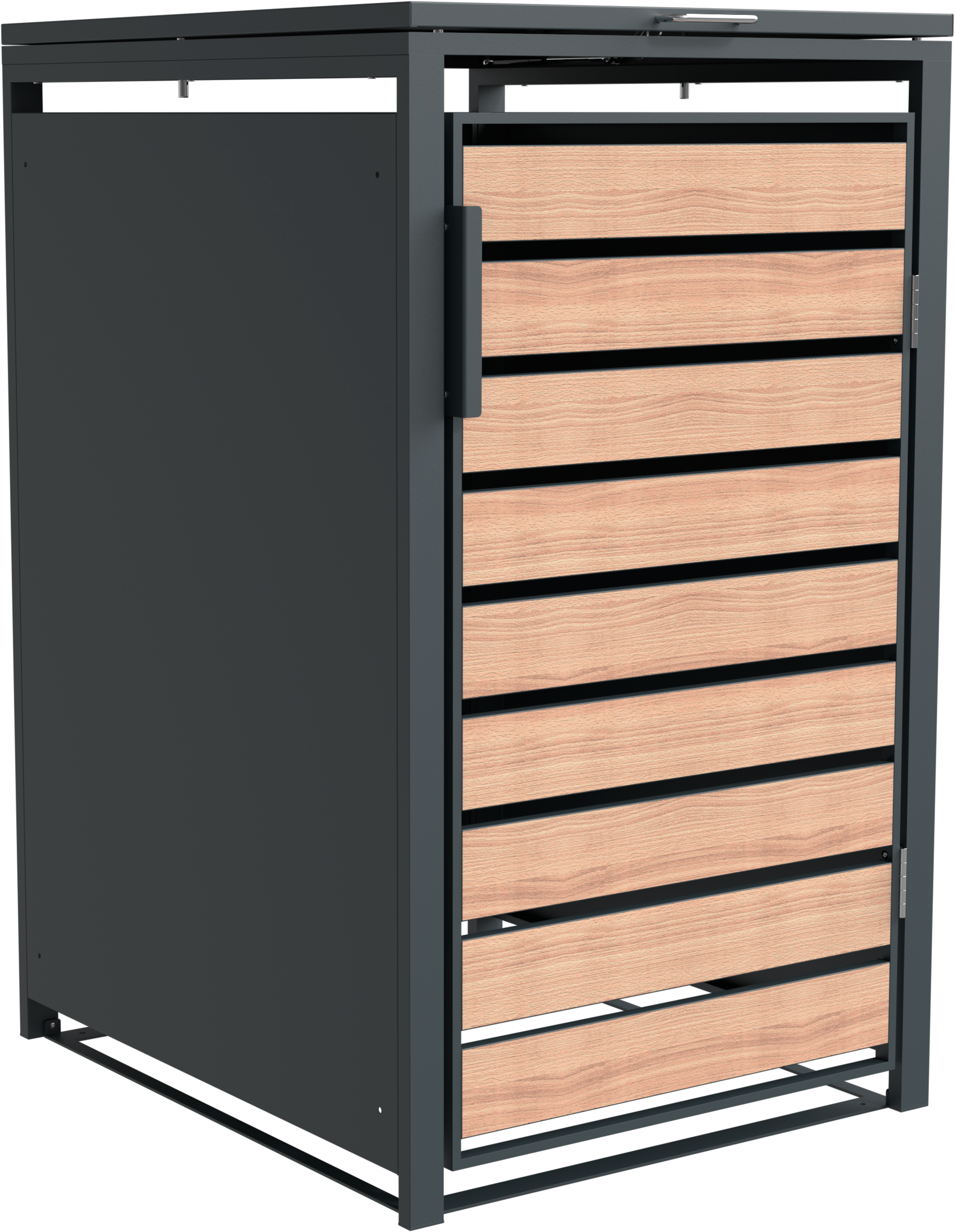 WESTMANN Mülltonnenbox »Lacina«, Platz für 1 Mülltonne 240 L, BxHxT: 68x80x116 cm