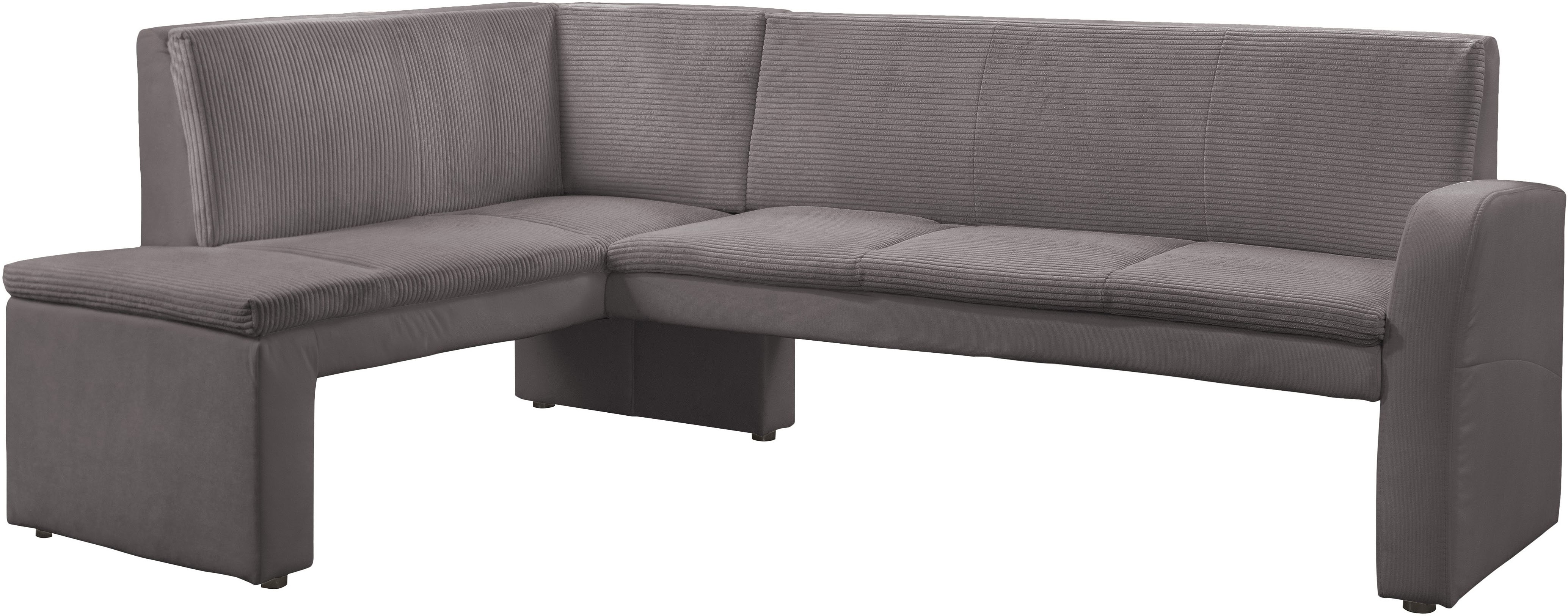 exxpo - sofa fashion Eckbank "Cortado, elegant und modern mit hohem Sitzkomfort" hohe Bodenfreiheit, schöne Detailverarbeitung, wahlweise Lederbezug