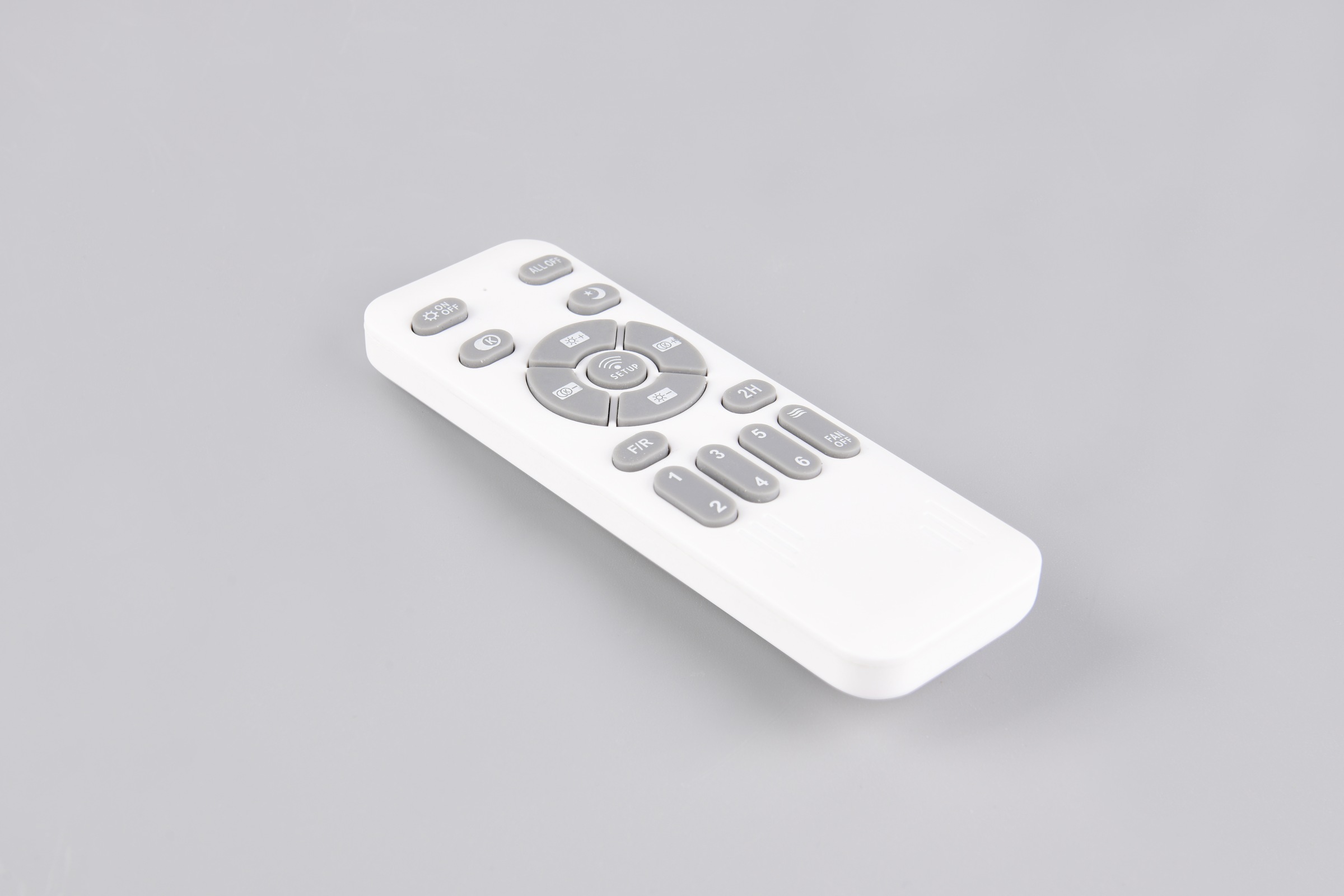 REALITY Leuchten LED Deckenleuchte »VANSBRO mit Ventilator, Deckenventilator mit ausklappbaren Flügeln 30W« LED-Board 1 Stk. Farbwechsler | warmweiß - kaltweiß Ø 49-106 cm (aufgeklappt), 6 Stufen, LED 32W CCT dimmbar Timer Fernb.