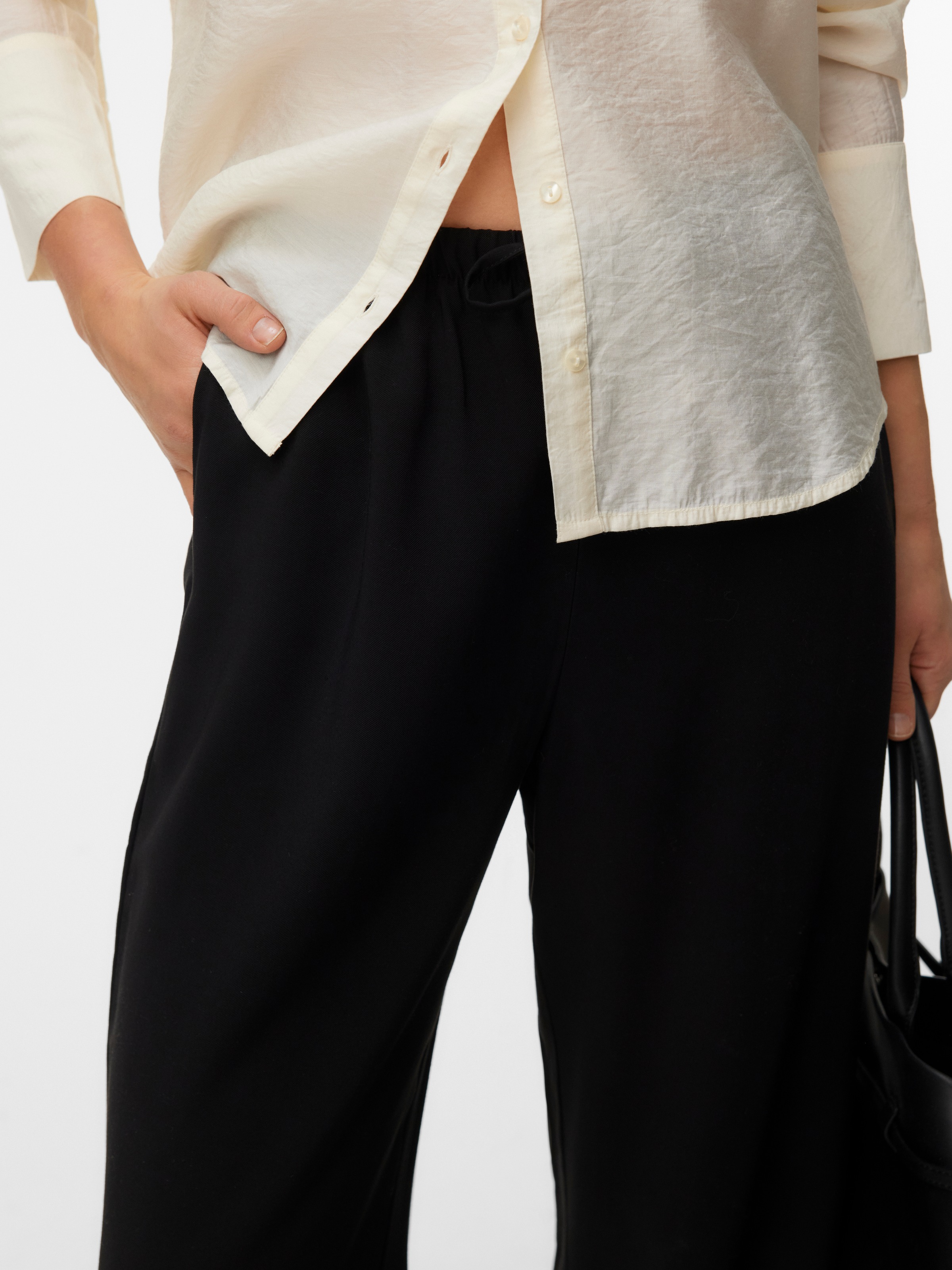 Vero Moda Katie Loose Trousers Black S 2