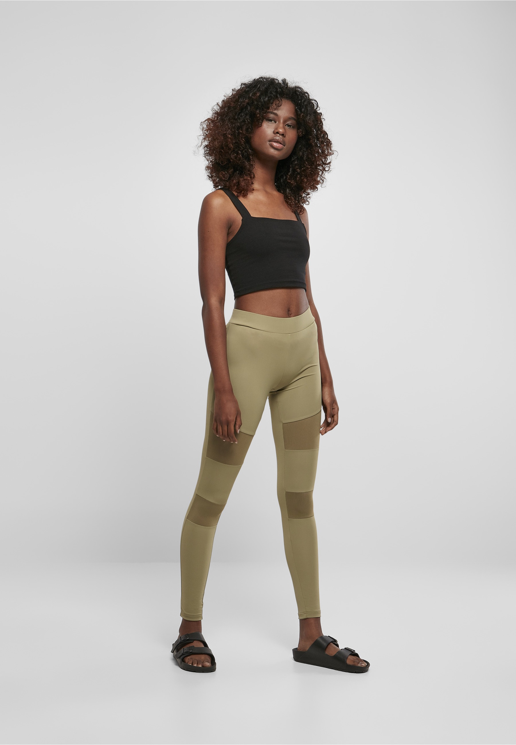 URBAN CLASSICS Leggings »Urban Classics Damen Ladies Tech Mesh Leggings«