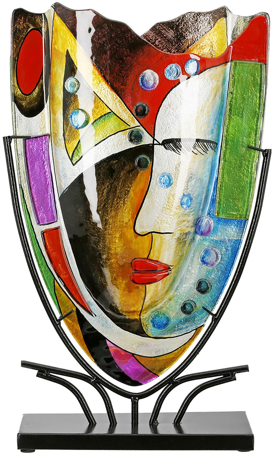 Casablanca by Gilde Bodenvase "Gesichtsvase Veronique, H.49 cm", (1 St.) günstig online kaufen