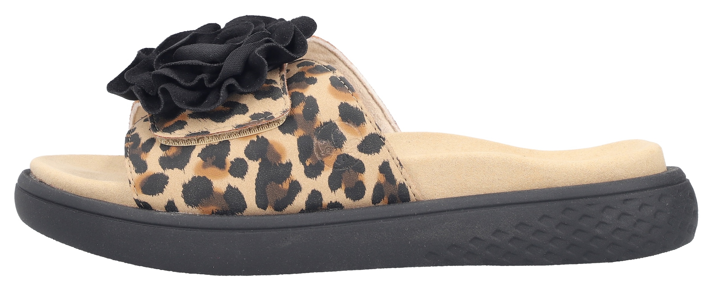 Rieker Pantolette  Sommerschuh, Hausschuh, Strandschuh mit bequemem Fußbett