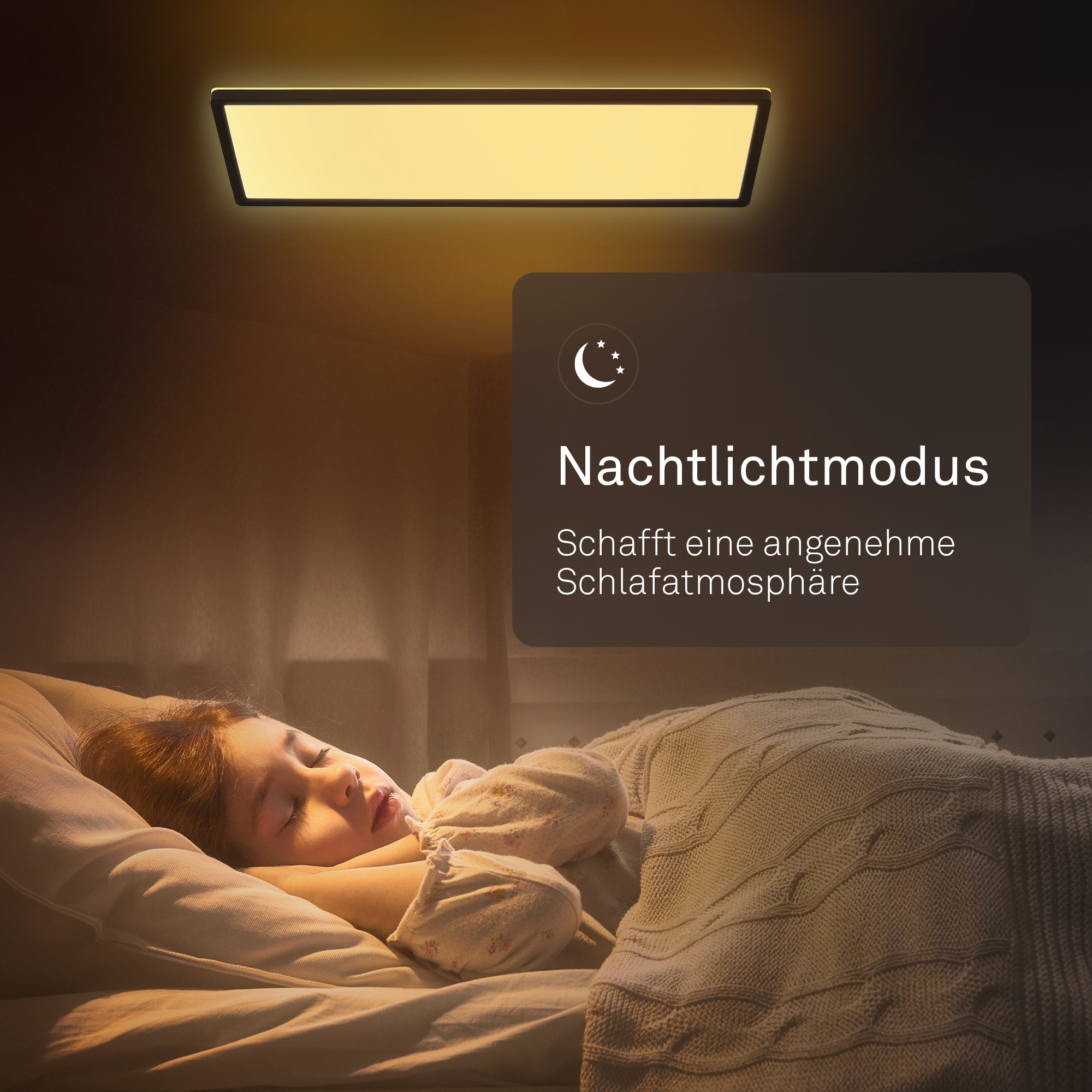 B.K.Licht LED Panel »SHALLOW« LED-Board 1 Stk. Neutralweiß 58x20x3 cm, Badlampe, Badezimmer, Küche, Wohnzimmer