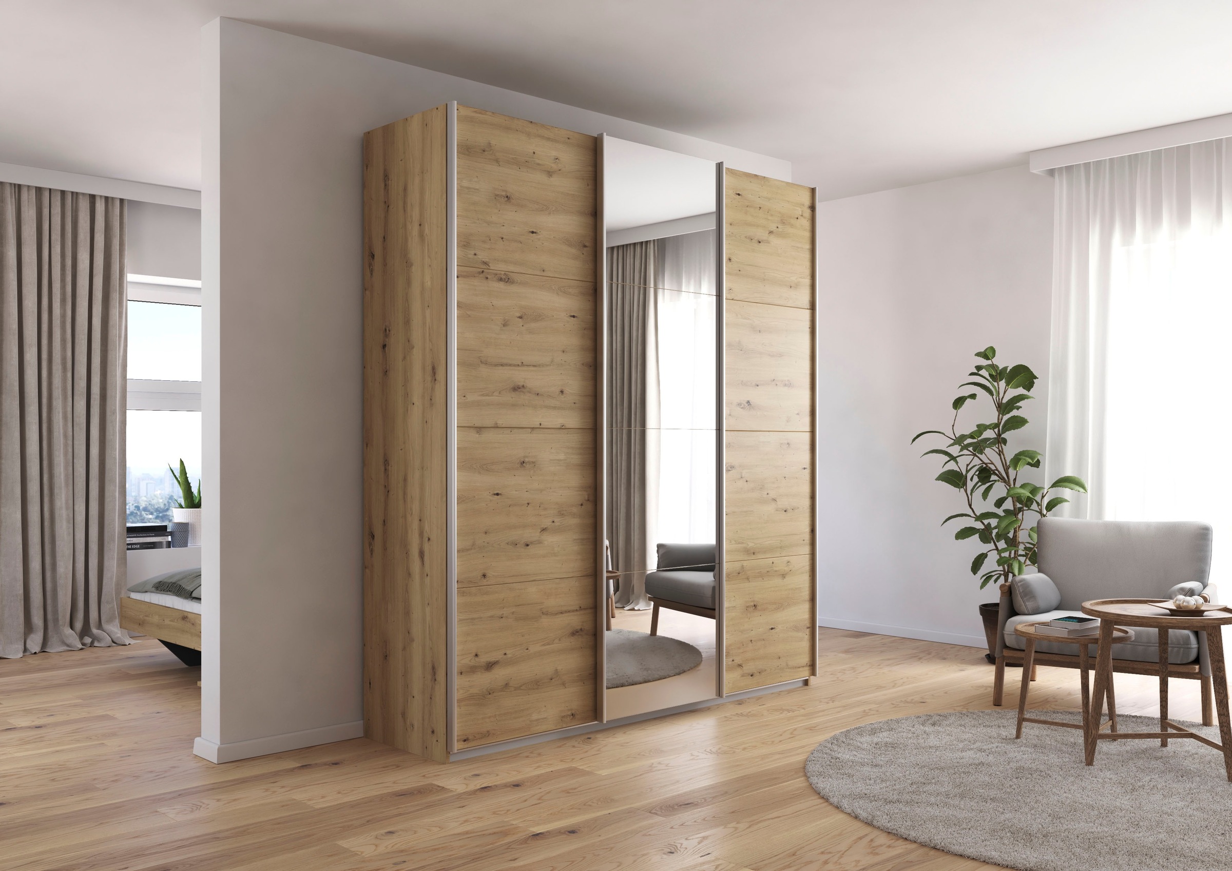 rauch Schwebetürenschrank "Kleiderschrank Schrank Garderobe Schlafzimmersch günstig online kaufen