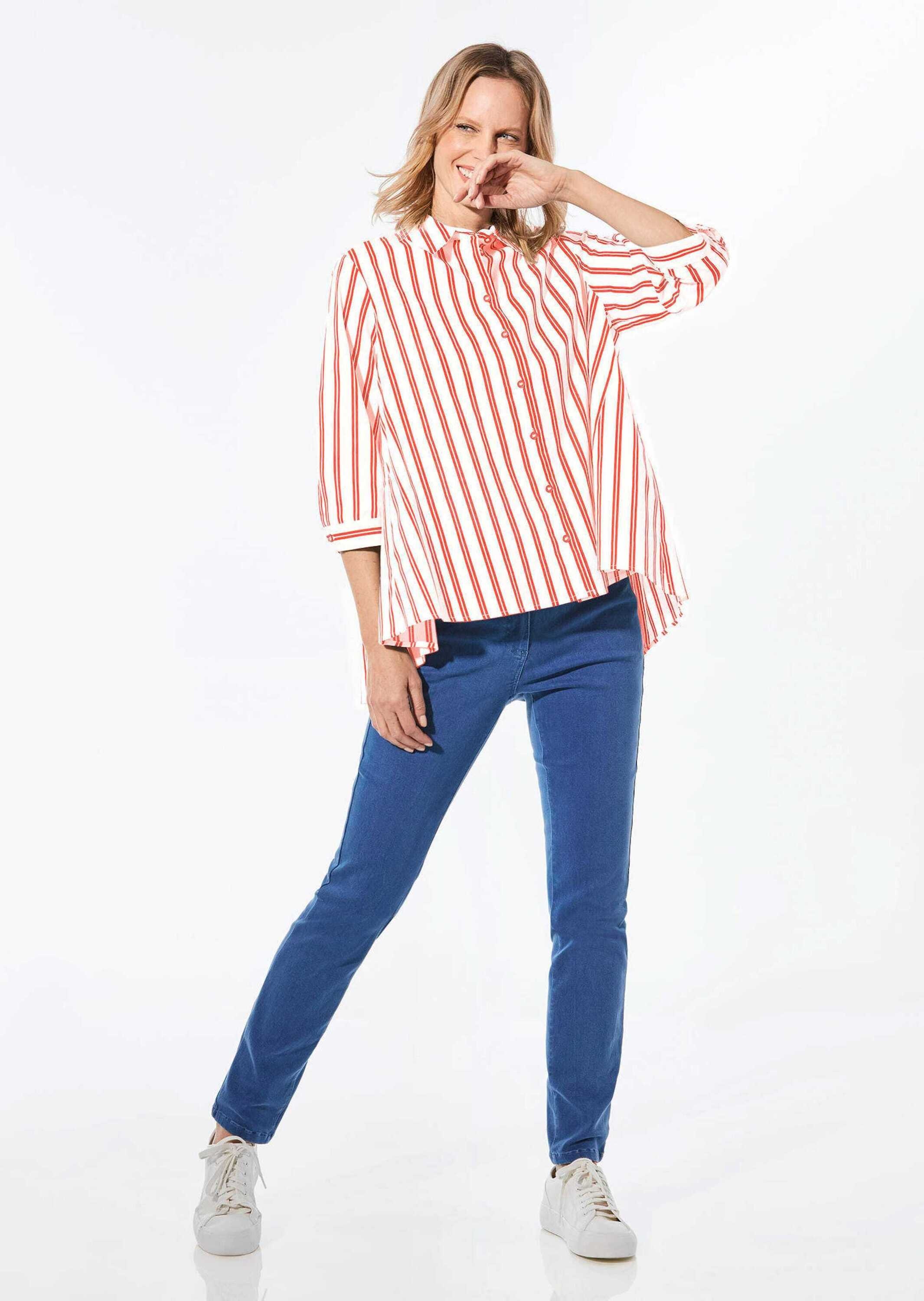 Goldner Short Sleeve Blouse White 44 3
