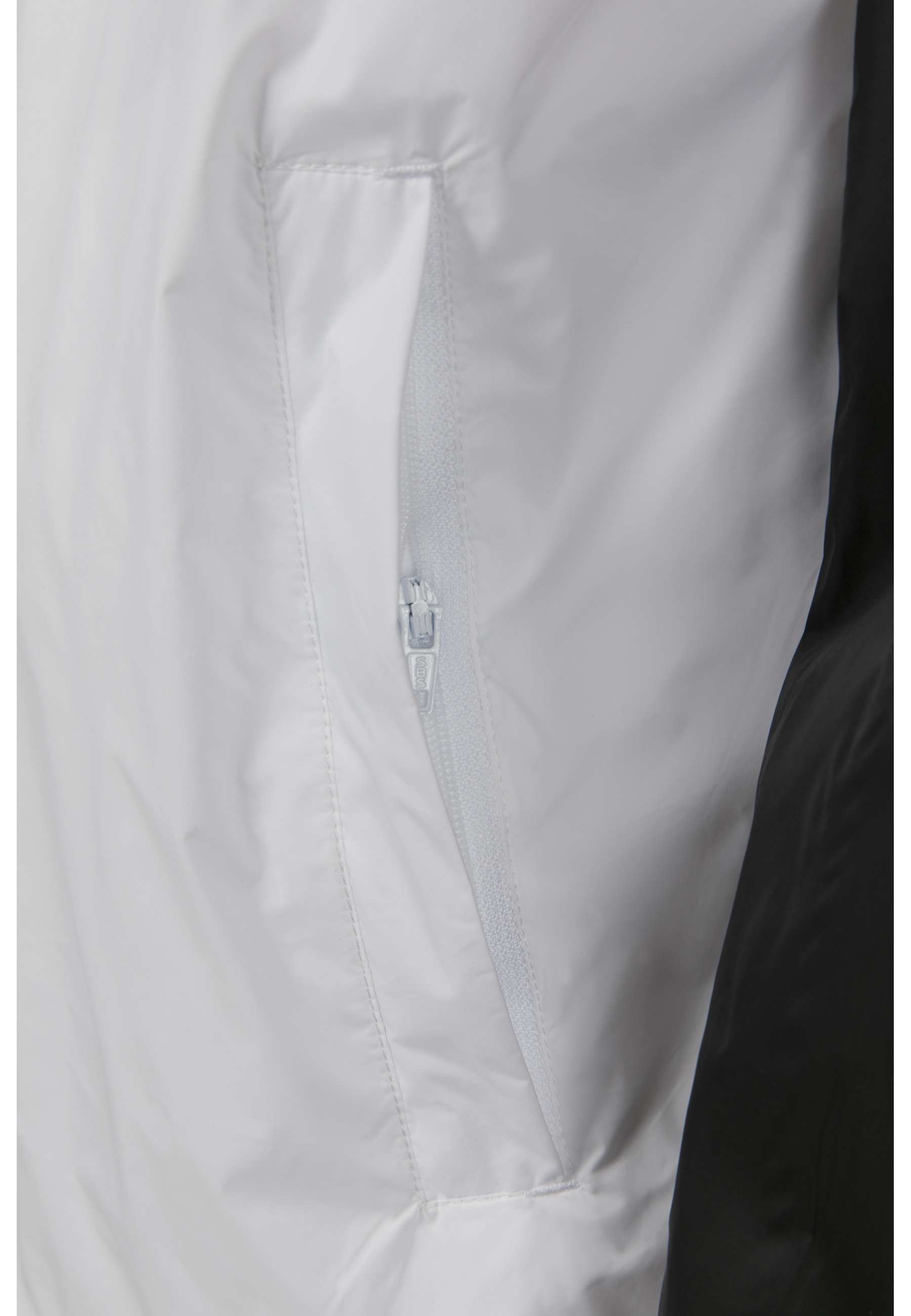 URBAN CLASSICS Langmantel »Urban Classics Herren Stand Up Collar Pull Over Jacket«