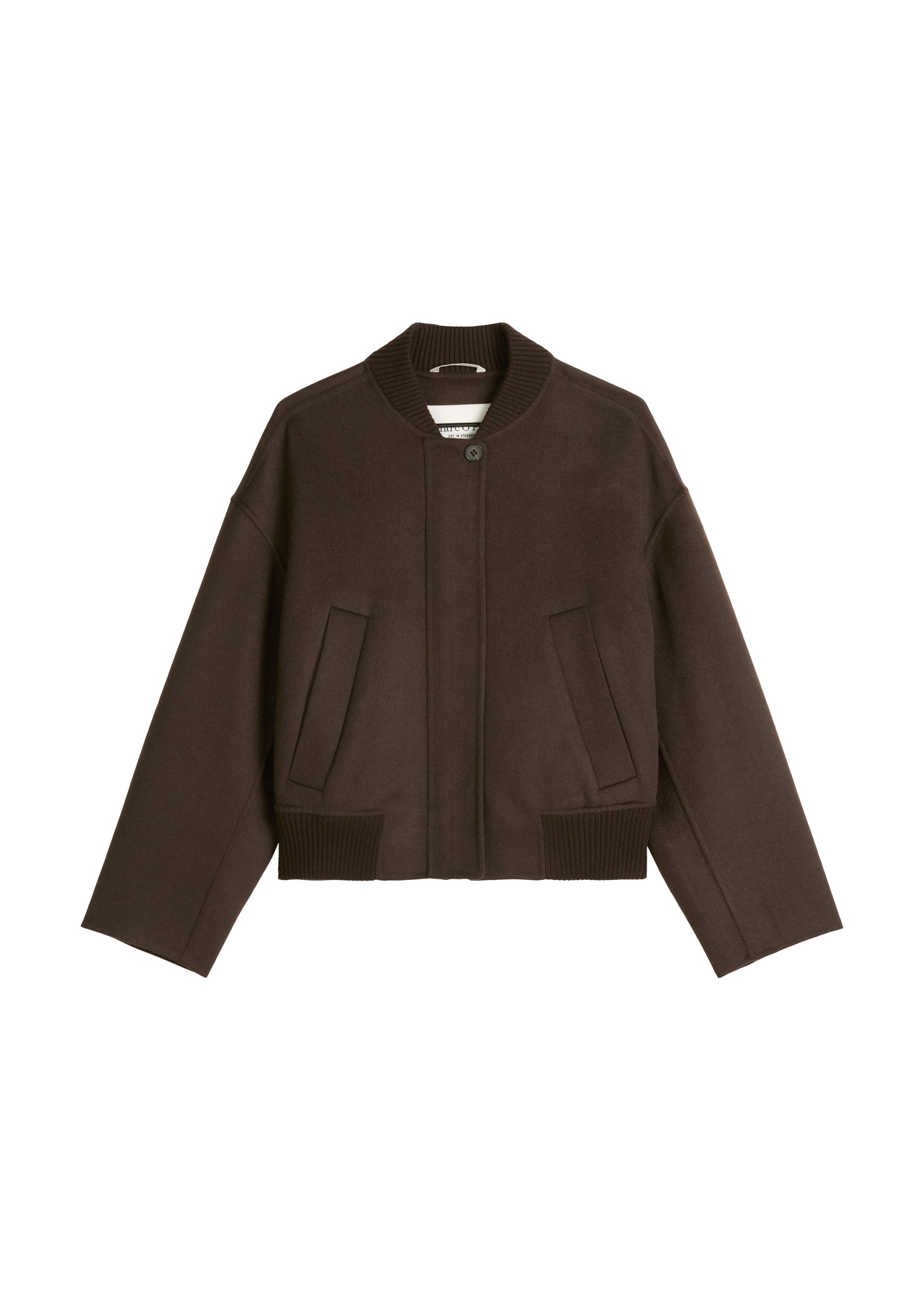Marc O'Polo Outdoorjacke »aus edlem Doubleface«, ohne Kapuze