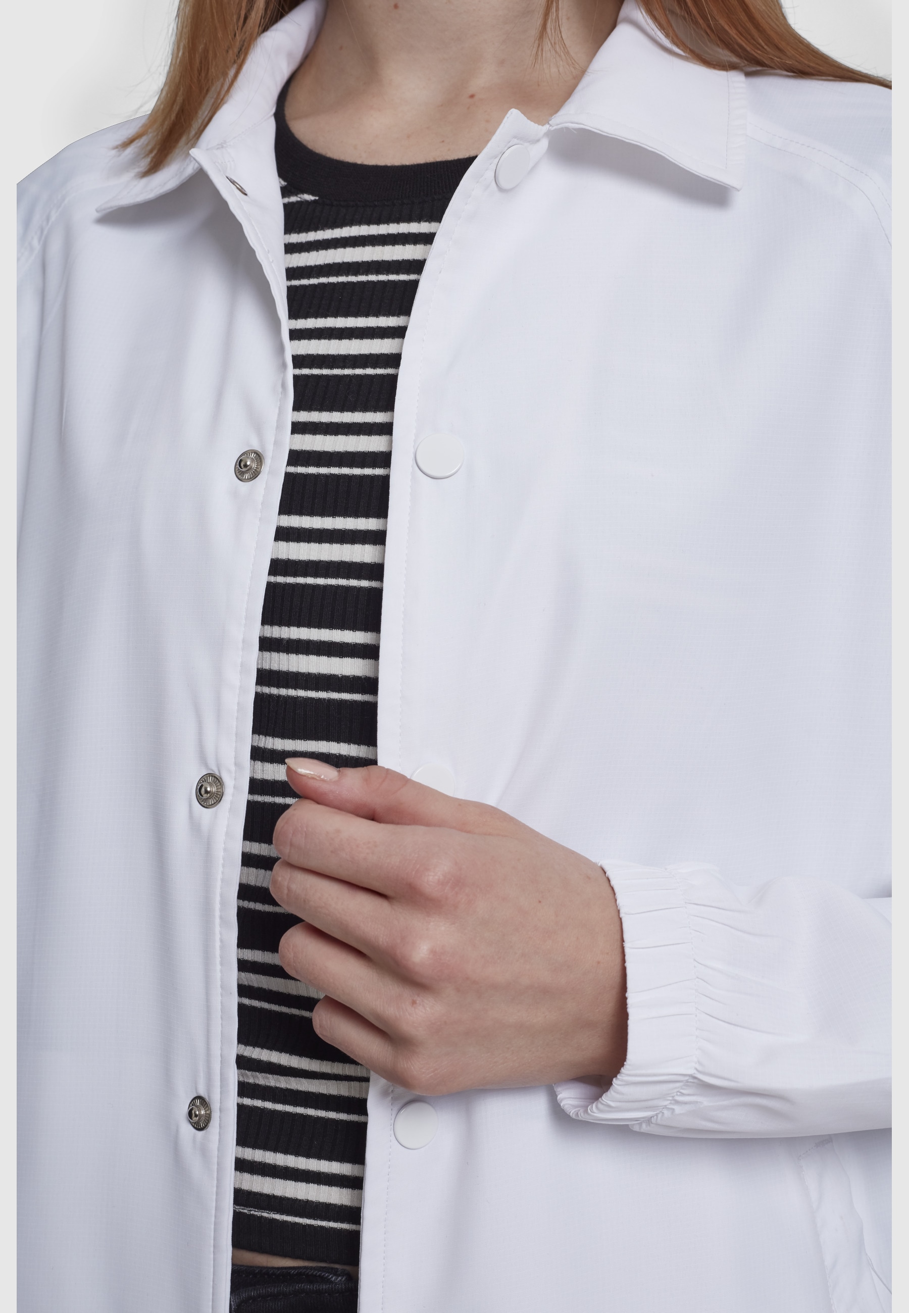 URBAN CLASSICS Funktionsmantel »Urban Classics Damen Ladies Coach Jacket«