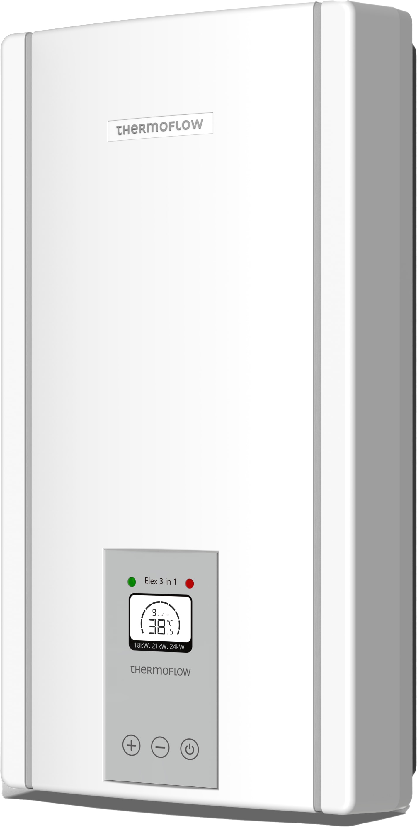 Thermoflow Durchlauferhitzer »Thermoflow Elex 3 in 1«, Für Nennleistung: 18 / 21 / 24 kW geeignet