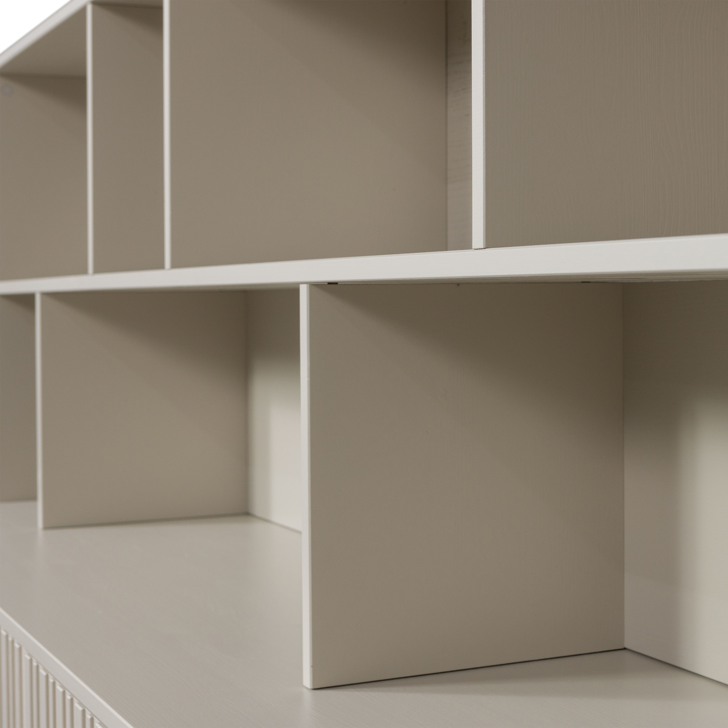 WOOOD Aktenschrank »WOOOD NEW GRAVURE AUFSATZSCHRANK KIEFER DUST [fsc]« New Gravure Aufsatzschrank, FSC-Kiefer bietet stilvolle Präsentation