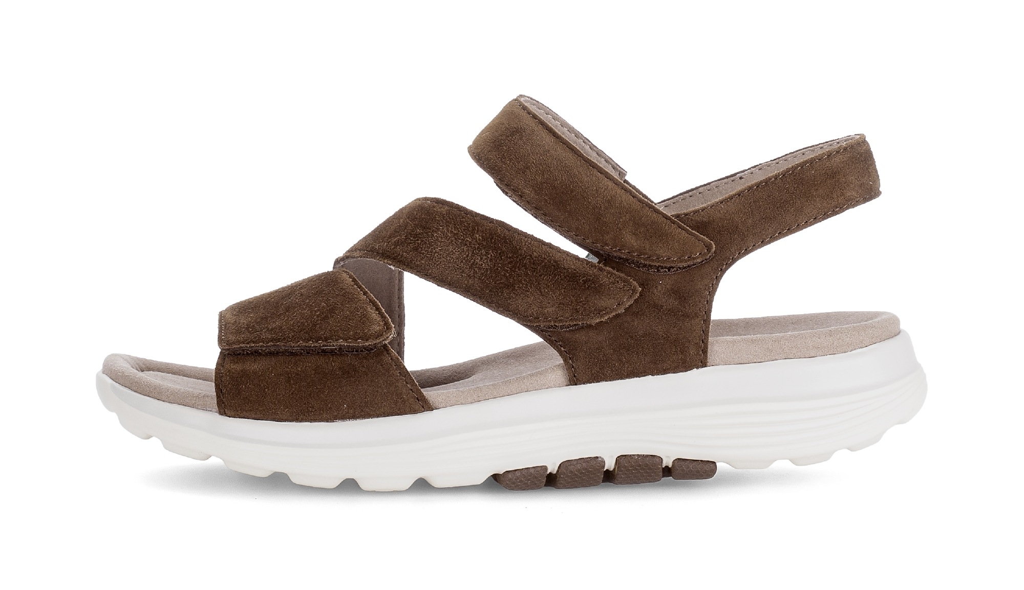 rollingsoft Riemchensandale  Keilabsatz, Sandalette mit typischer Laufsohle, G-Weite (=weit)