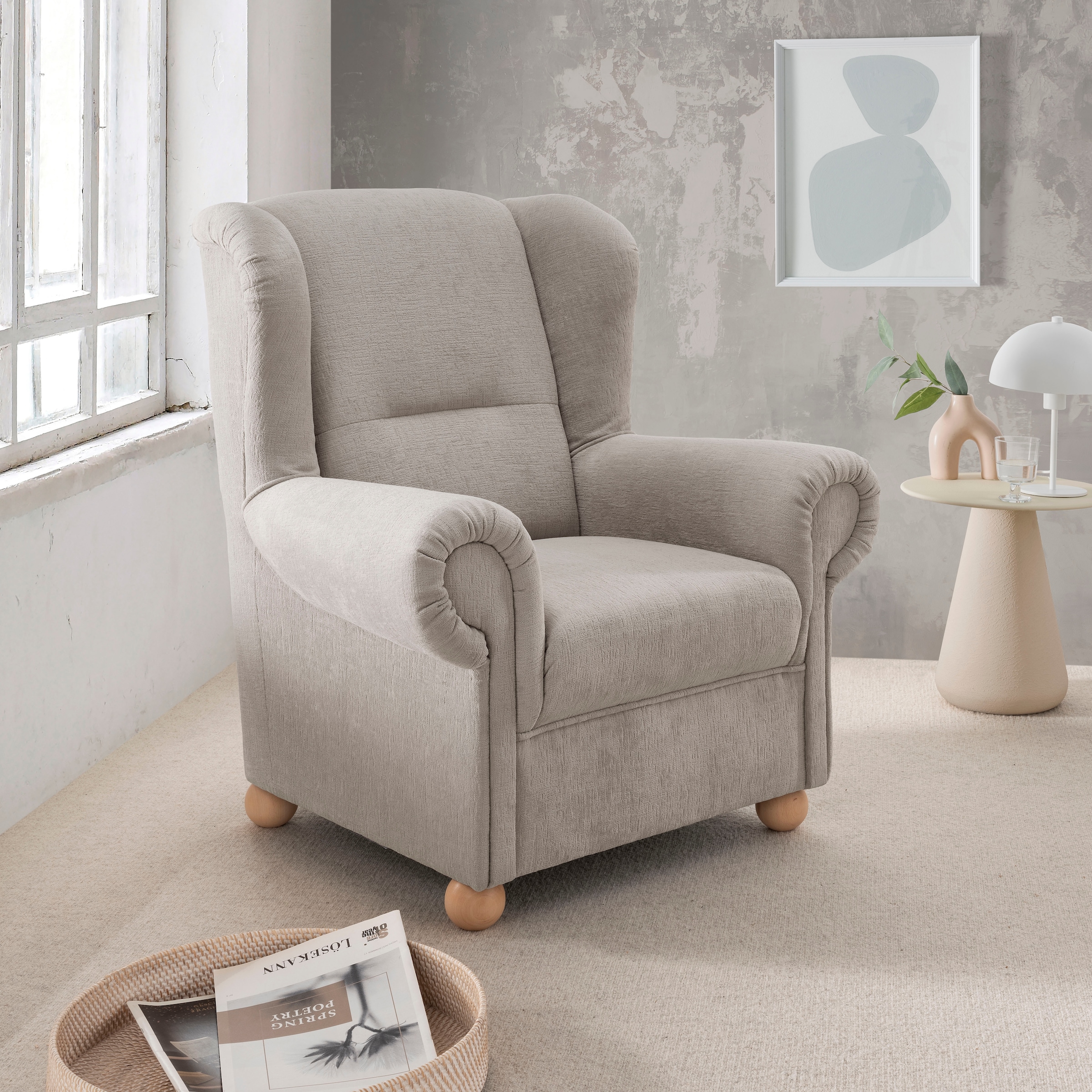 Home affaire Ohrensessel »Torello« 1 Stk. tlg.