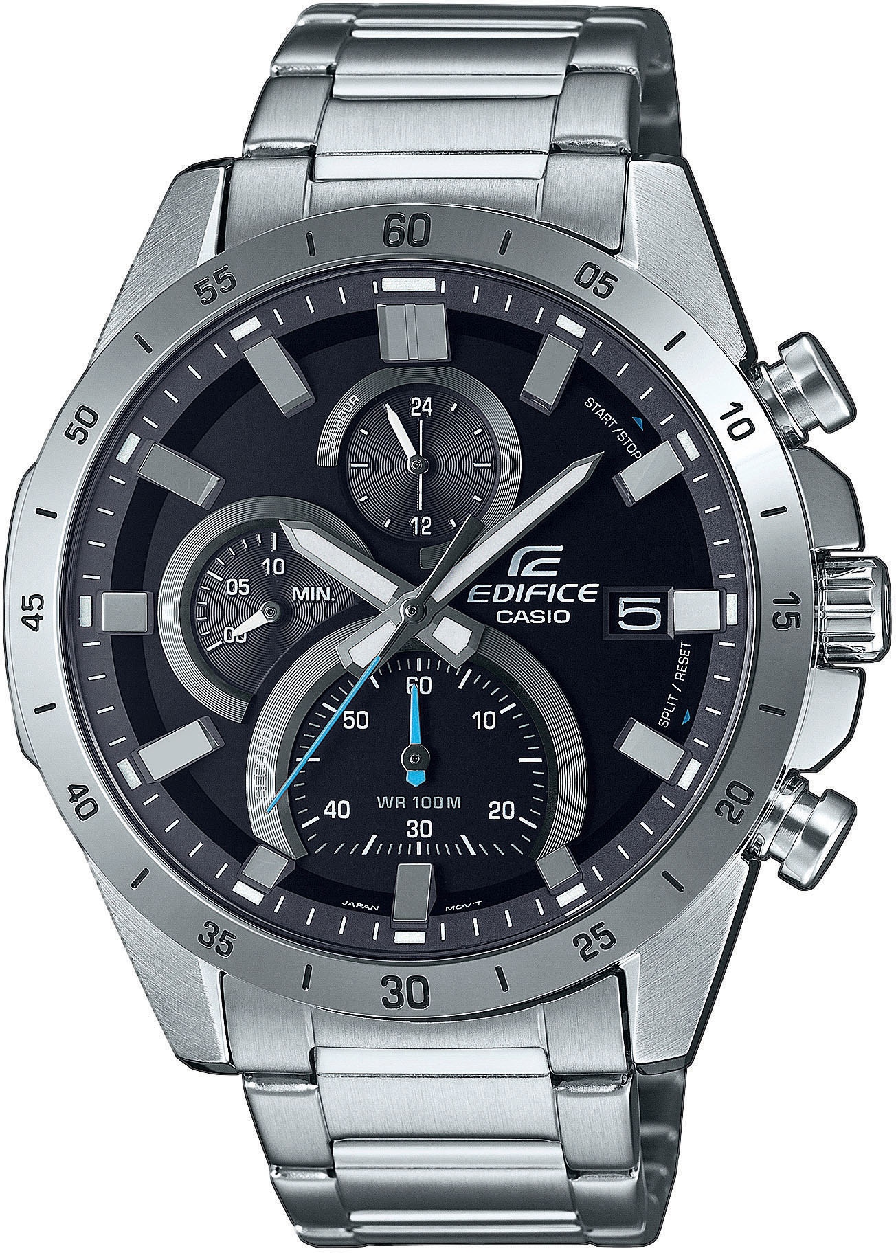 CASIO EDIFICE Chronograph »EFR-571D-1AVUEF«, Quarzuhr, Armbanduhr, Herrenuhr, Stoppfunktion, Datum