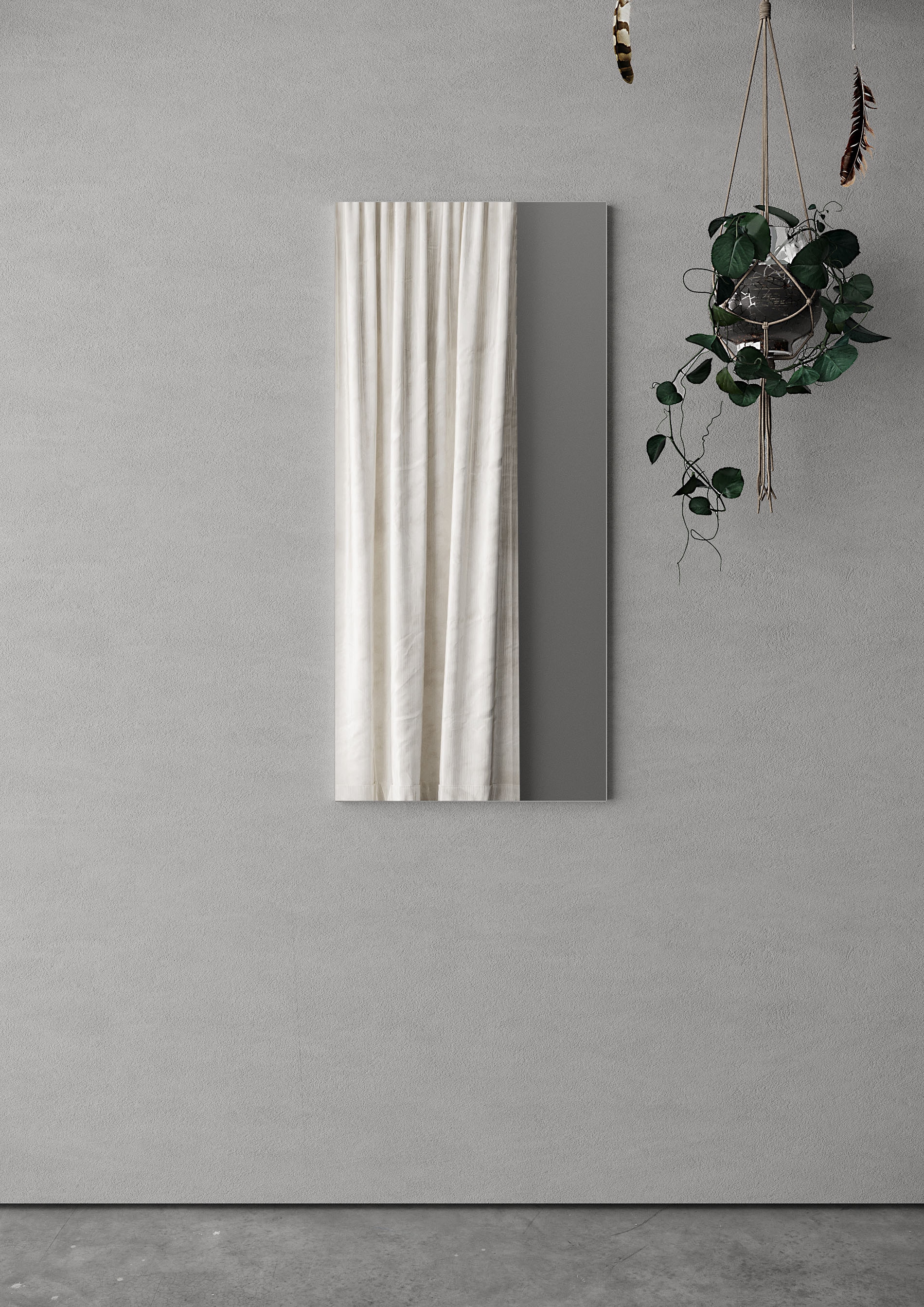INOSIGN Garderobenspiegel "Jupiter" 50 x 110 cm günstig online kaufen